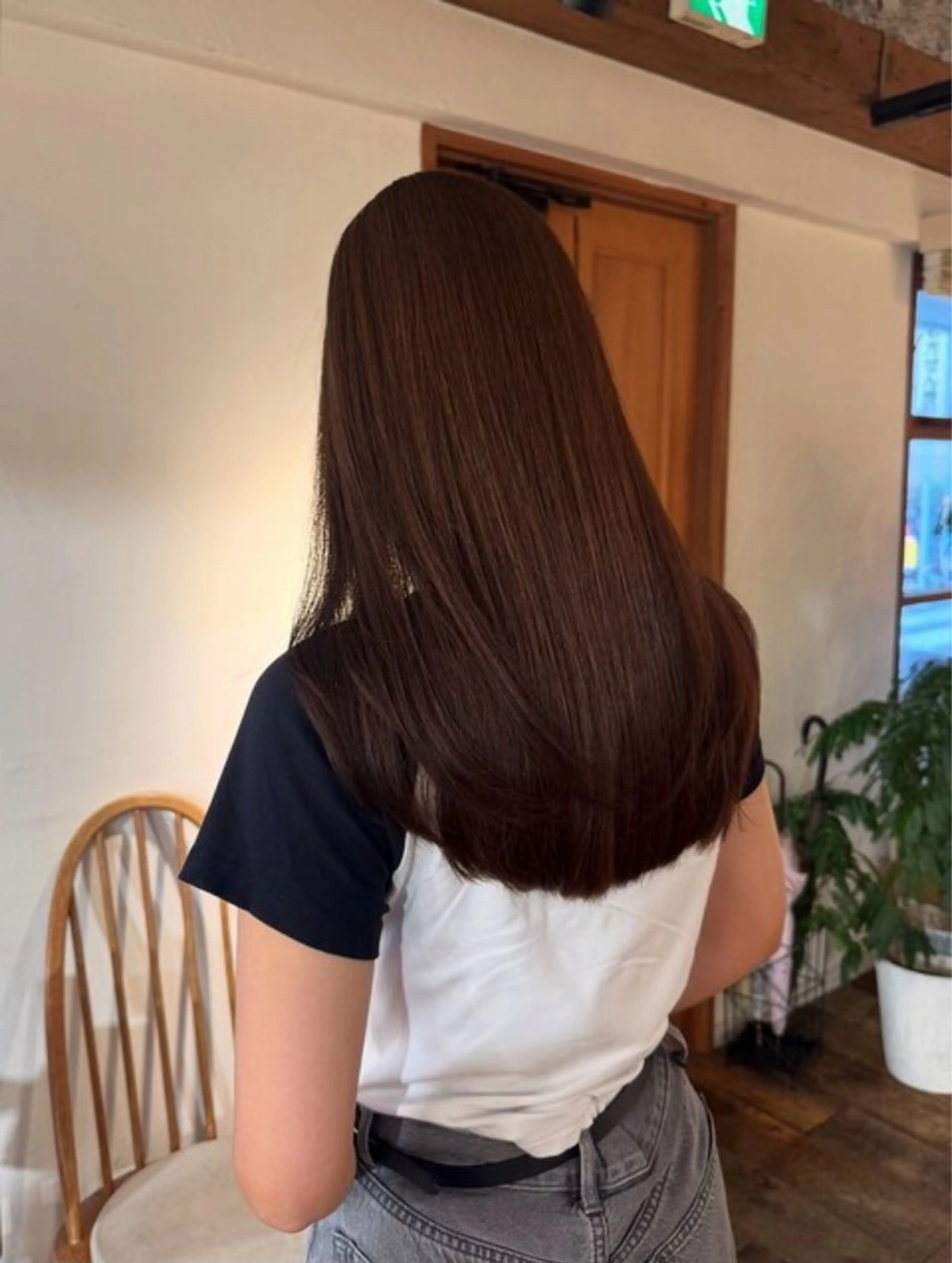 セミロング 美容室gross所属・渕本 瑠世のヘアスタイル