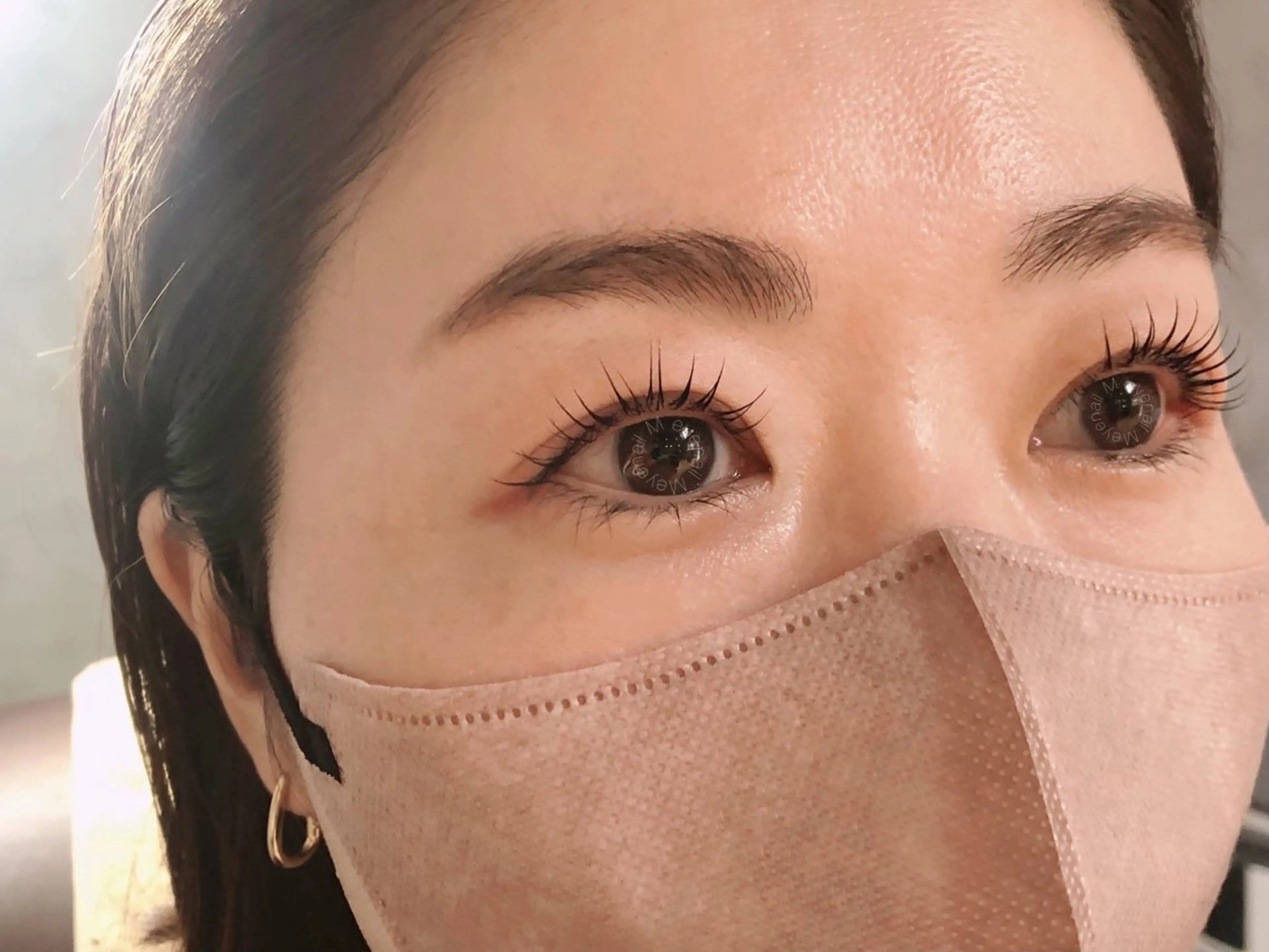 マツエク・マツパ マツパ eyenail m🌿1月限定のマツエク・マツパデザイン