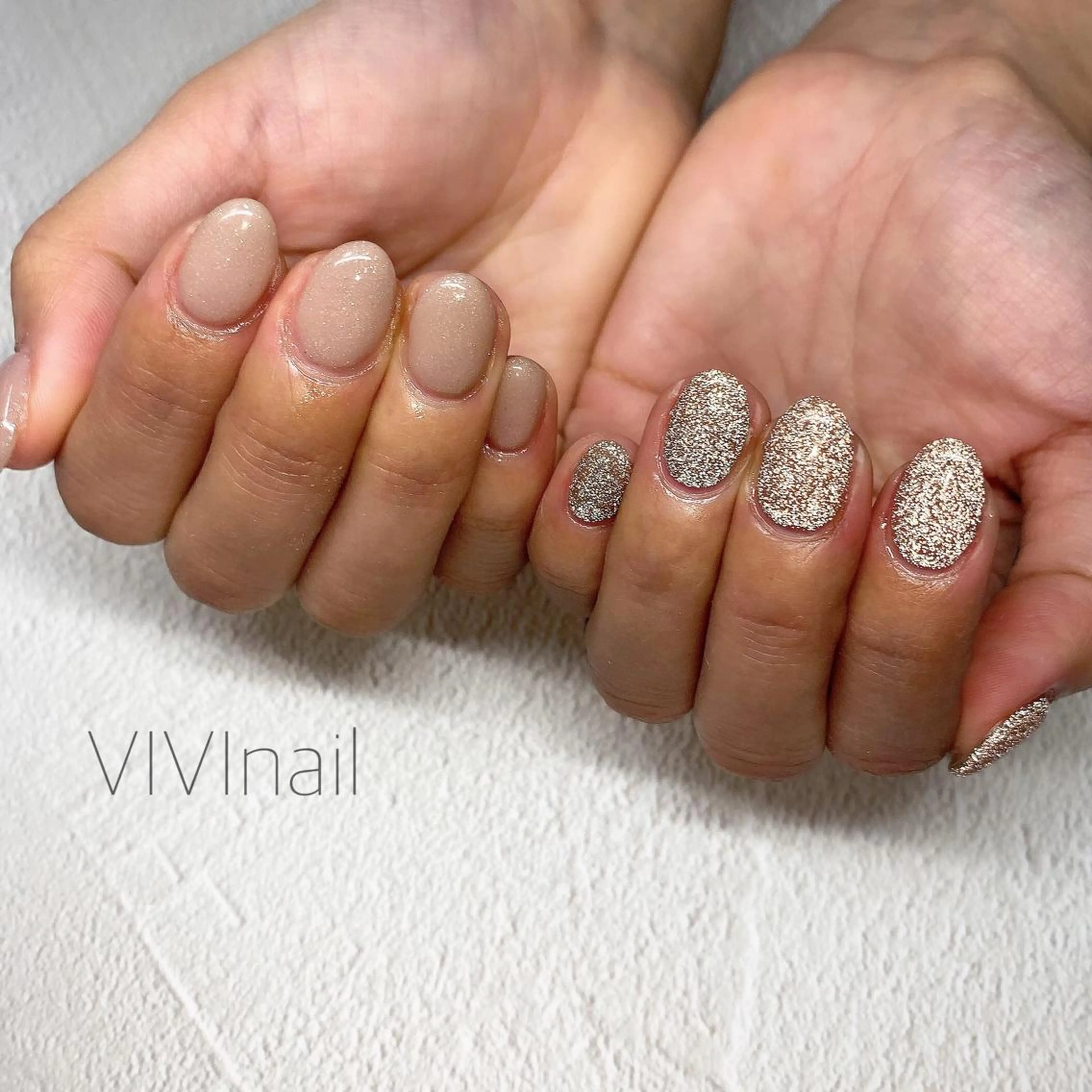 ネイル フラッシュネイル ジェルネイル シンプルネイル ハンドネイル vivi nailのネイルデザイン