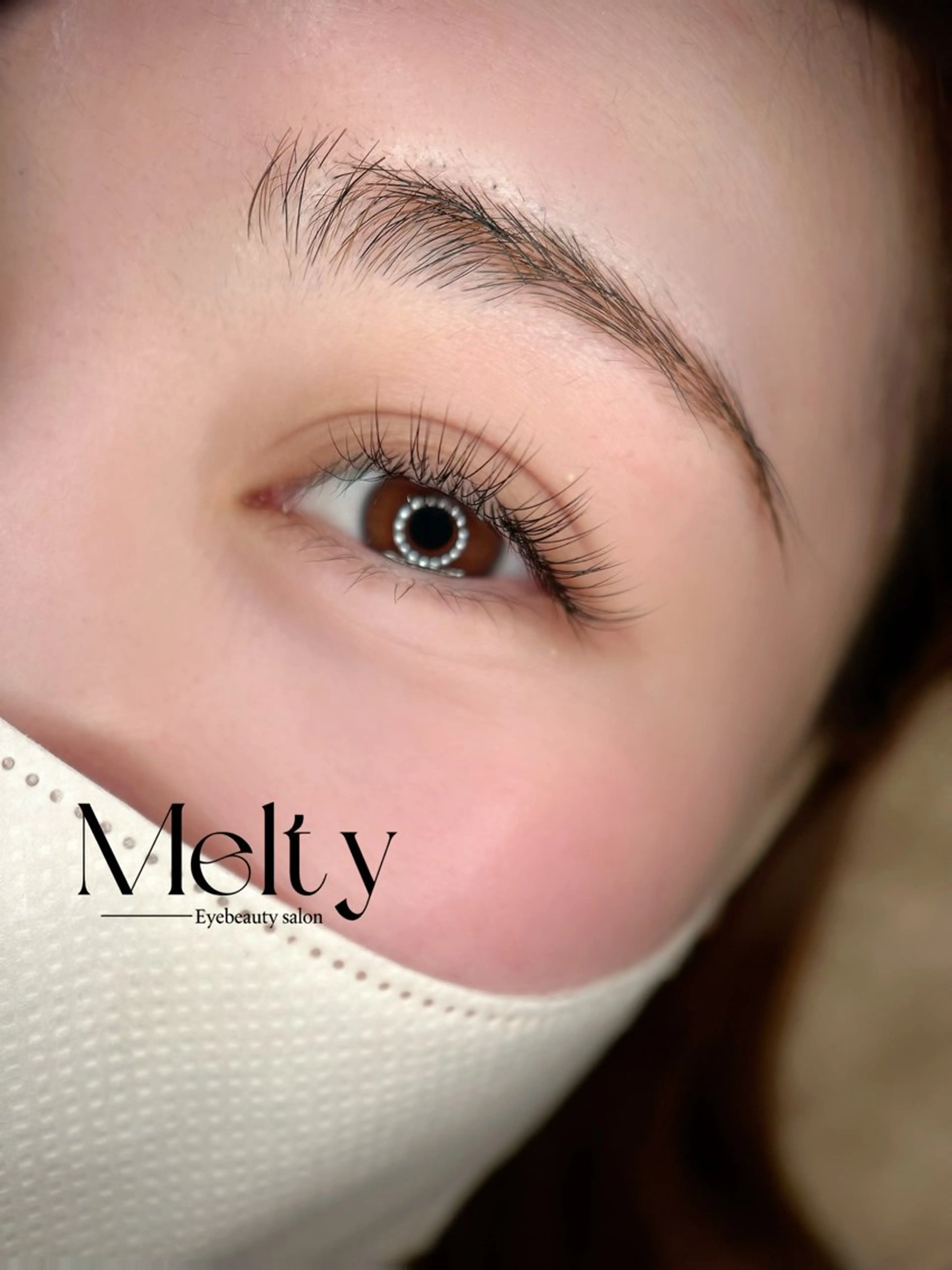 マツエク・マツパ ナチュラル マツエク Melty eye beauty salon所属・Melty🍬 Mizukiのマツエク・マツパデザイン