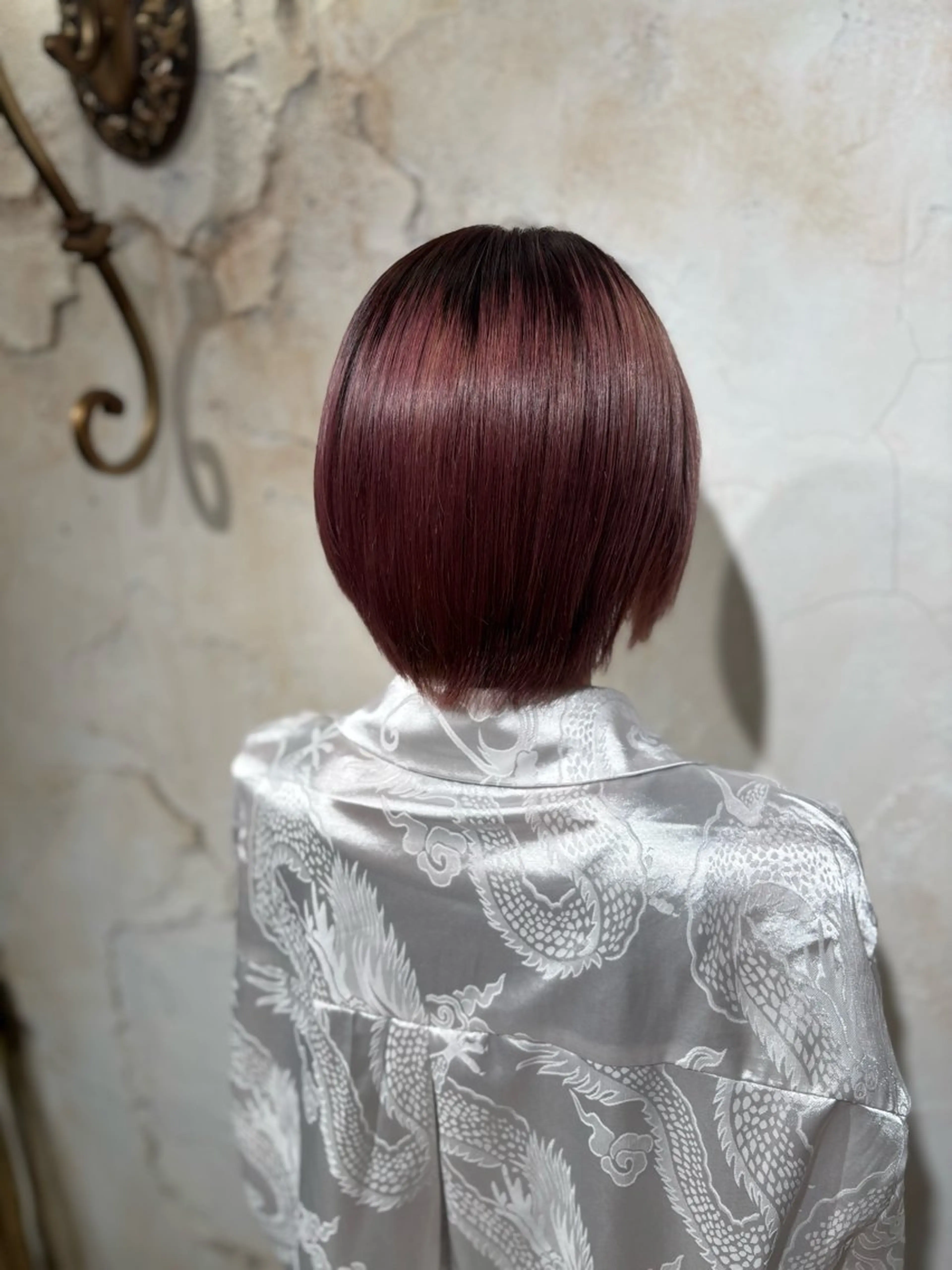 ショート カラー ブリーチ ピンクカラー ヘアカラー Reir吉祥寺店所属・メンズモデル募集中 /Mana🪄のヘアスタイル