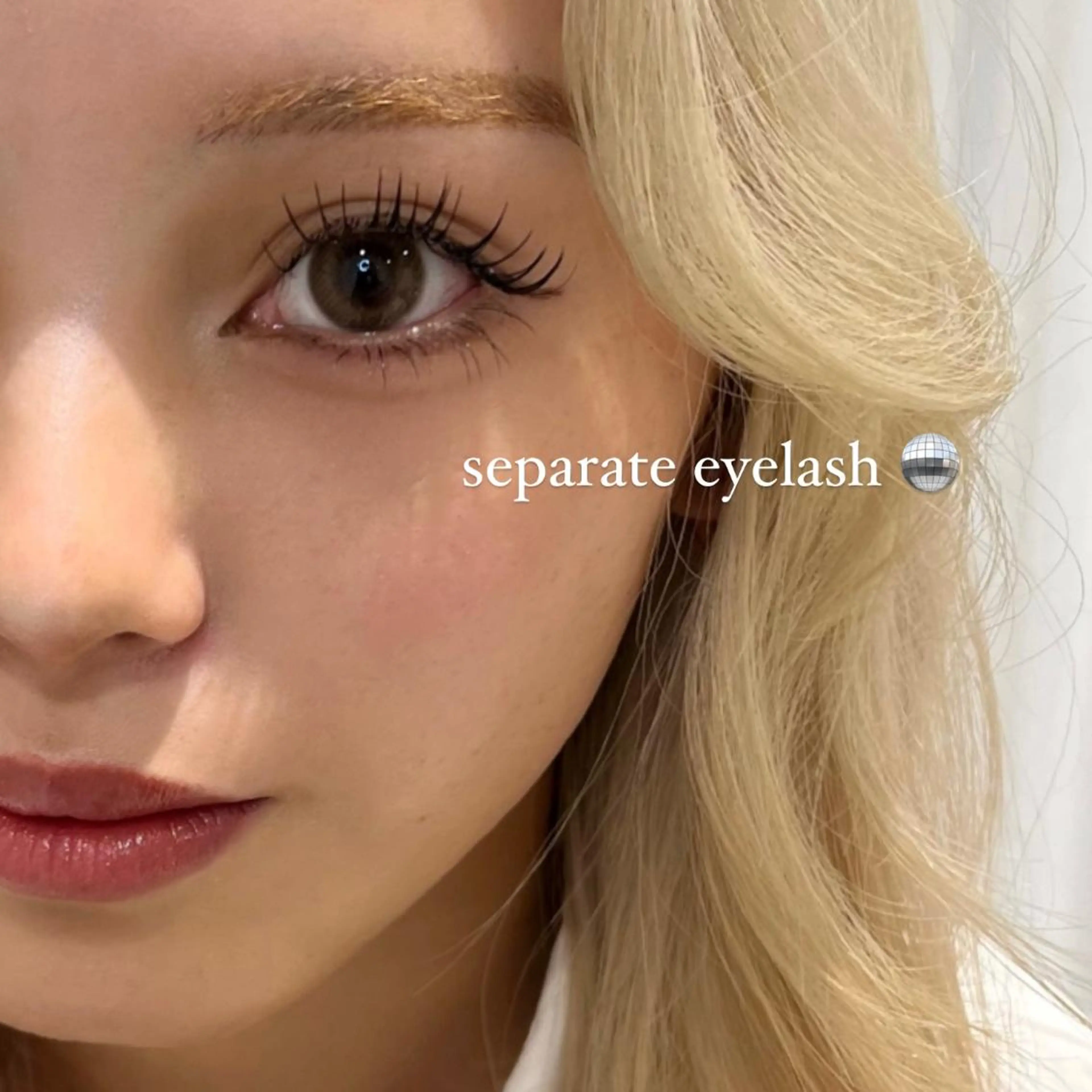 マツエク・マツパ 下まつげエクステ PLATINUM   DOLL【プラチナムドール】所属・ひろこ eyelist🎀のマツエク・マツパデザイン