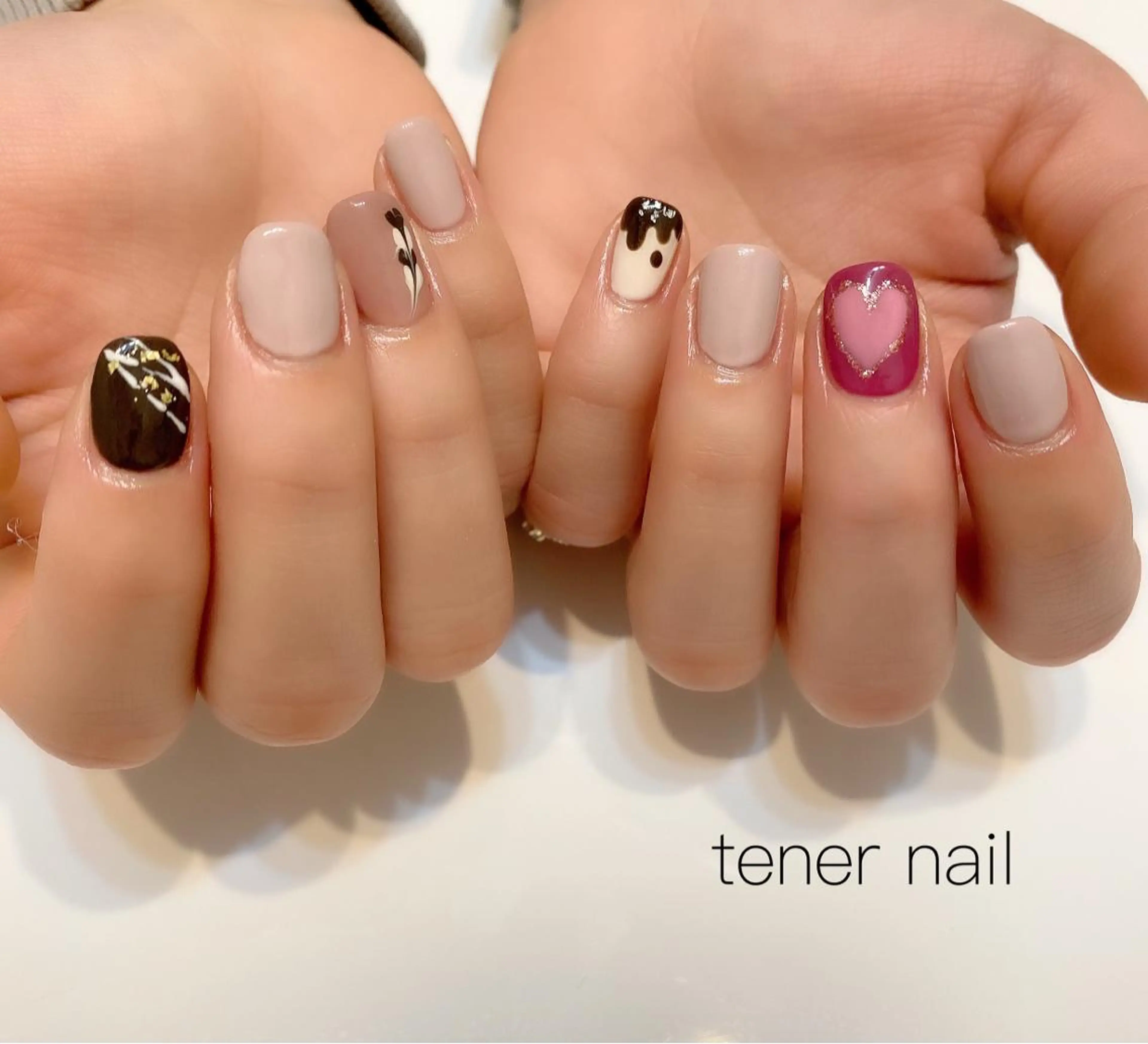 ネイル バレンタイン tener  nail  テネルネイル所属・テネルネイル tener nailのネイルデザイン