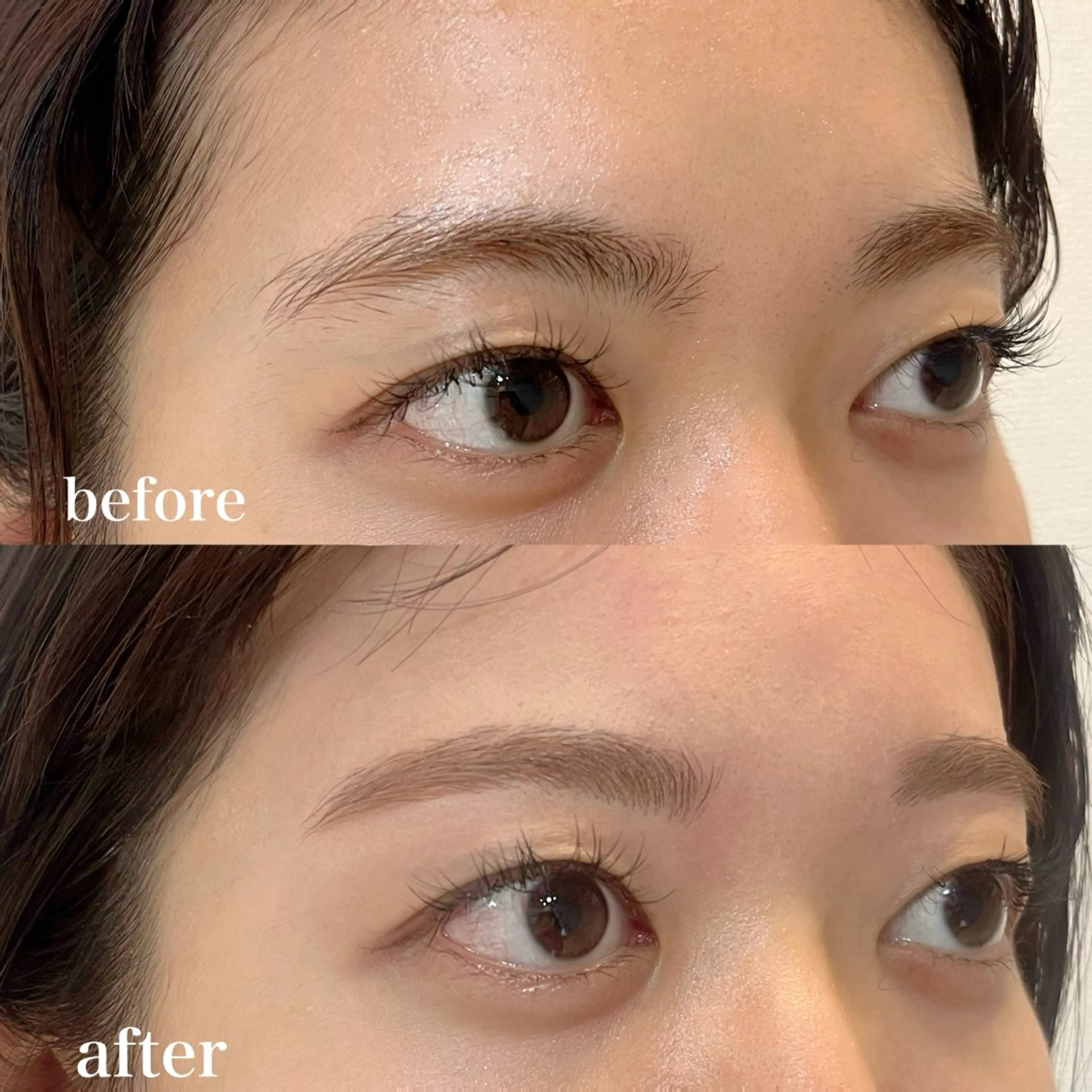 アイブロウ 眉カラー マツエク・LED・まつげパーマ専門店EyeWish所属・shiori/耳ツボ /美眉/まつ毛パーマのマツエク・マツパデザイン