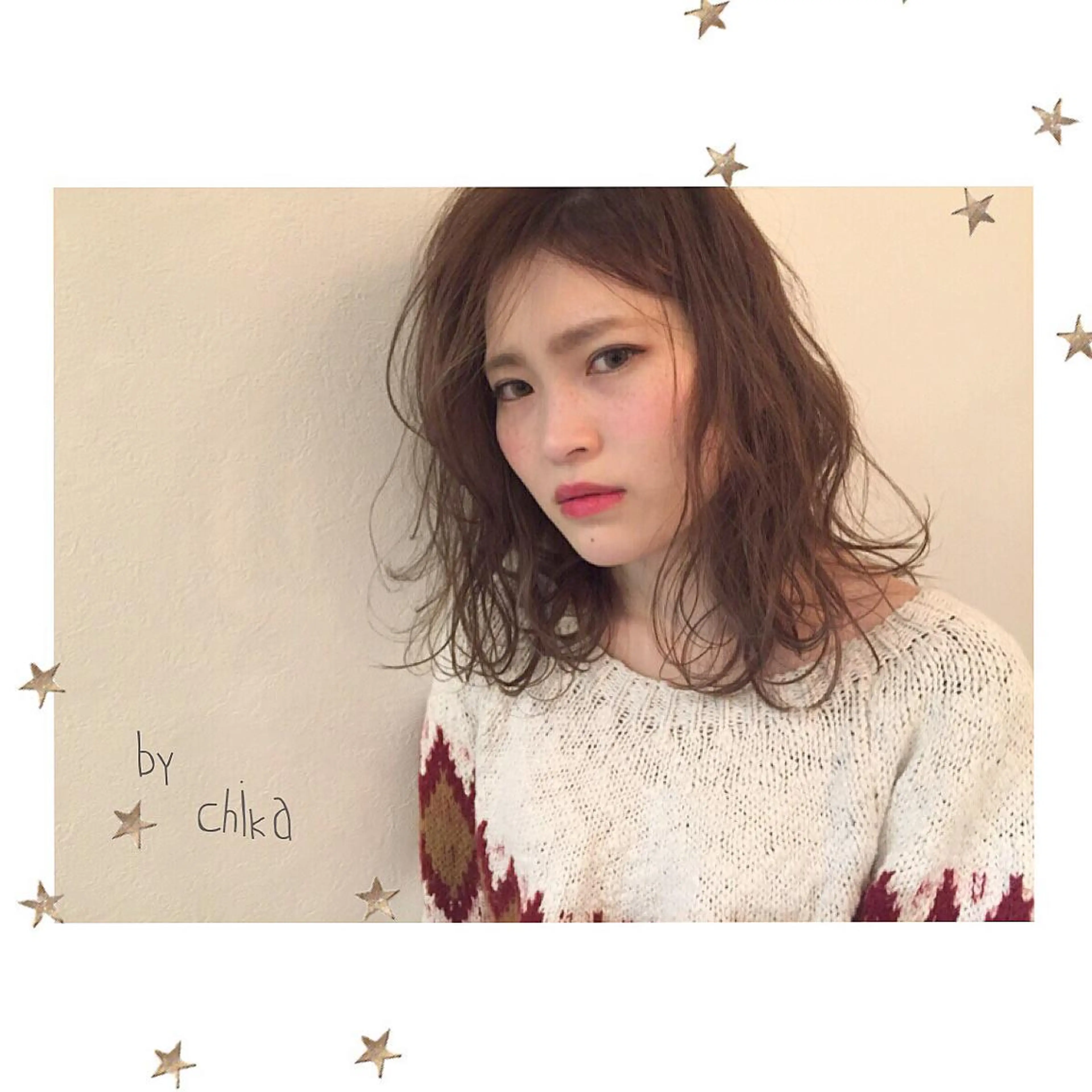 ミディアム salon AKIRA所属・市川 千夏のヘアスタイル