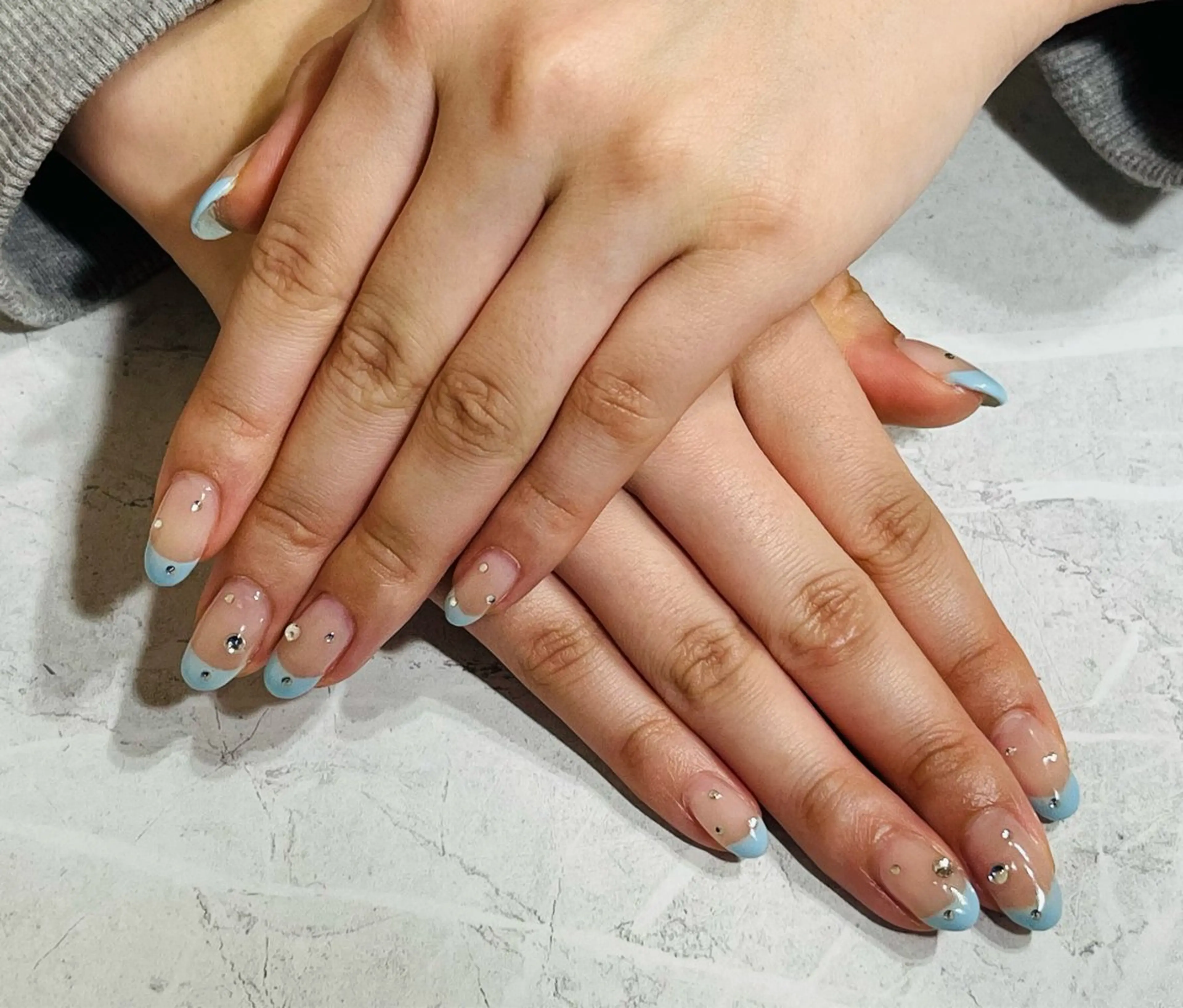 オフ込みハンドネイルの写真