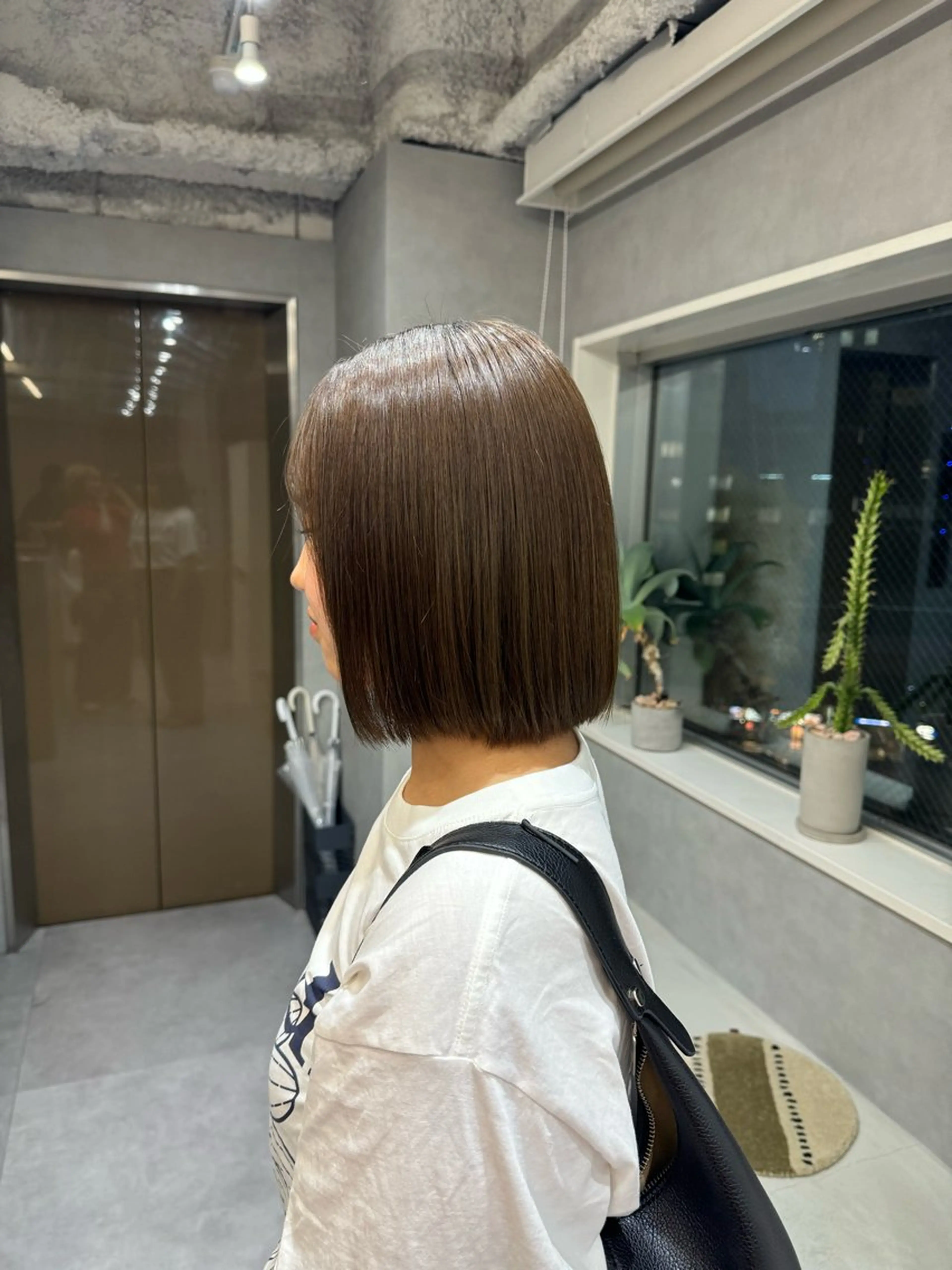 カラー ベージュカラー オリーブベージュ NAO/ 髪質改善/艶カラーのヘアスタイル