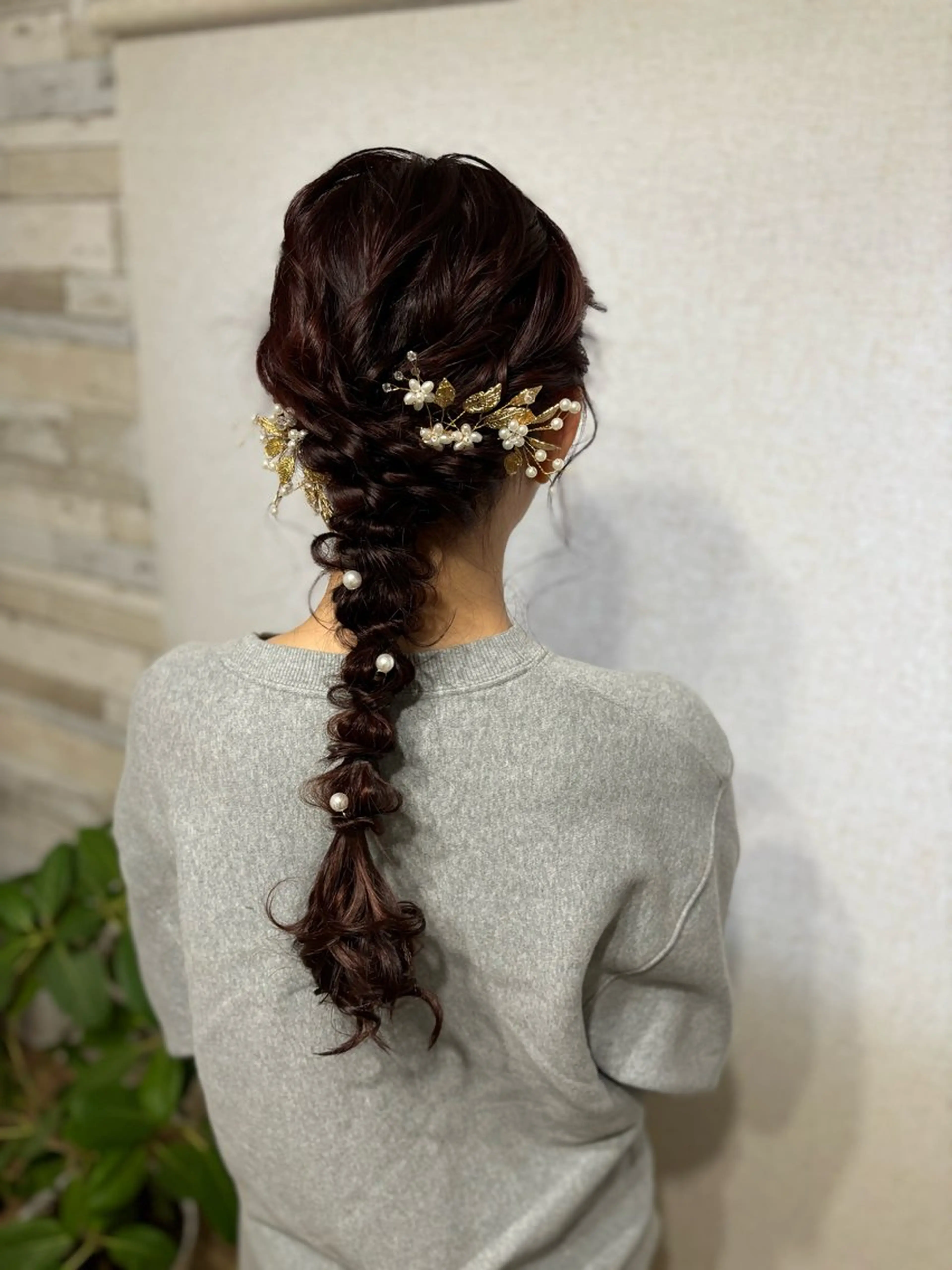 ヘアアレンジ ヘアセット hair salon【クラン】のヘアスタイル