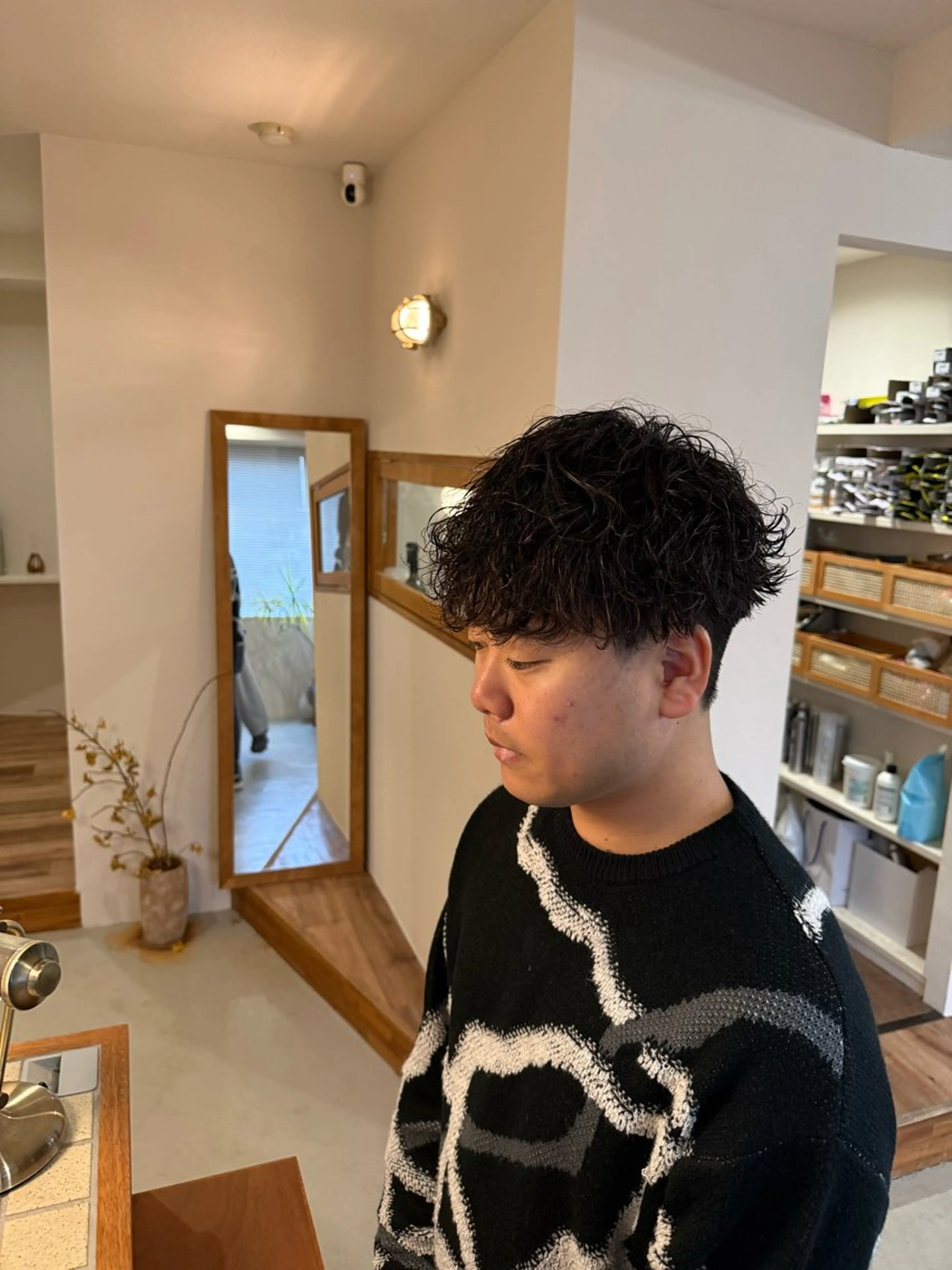 ショート メンズ カット パーマ 栄/メンズカット/ 二村 洸太朗のヘアスタイル