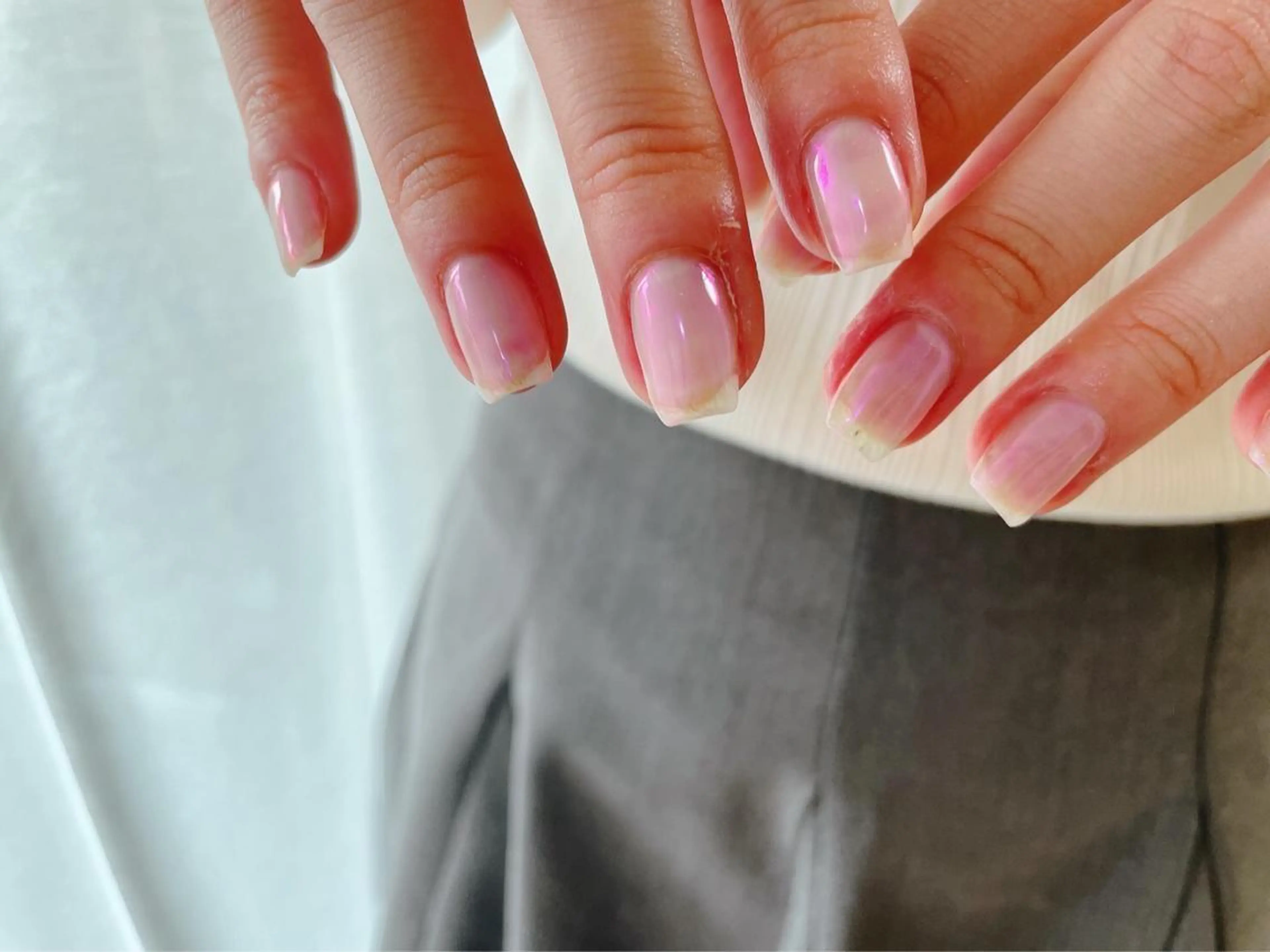 ネイル オーロラネイル フラワーネイル フットネイル フレンチネイル ジェルネイル kikinail 溝の口のネイルデザイン