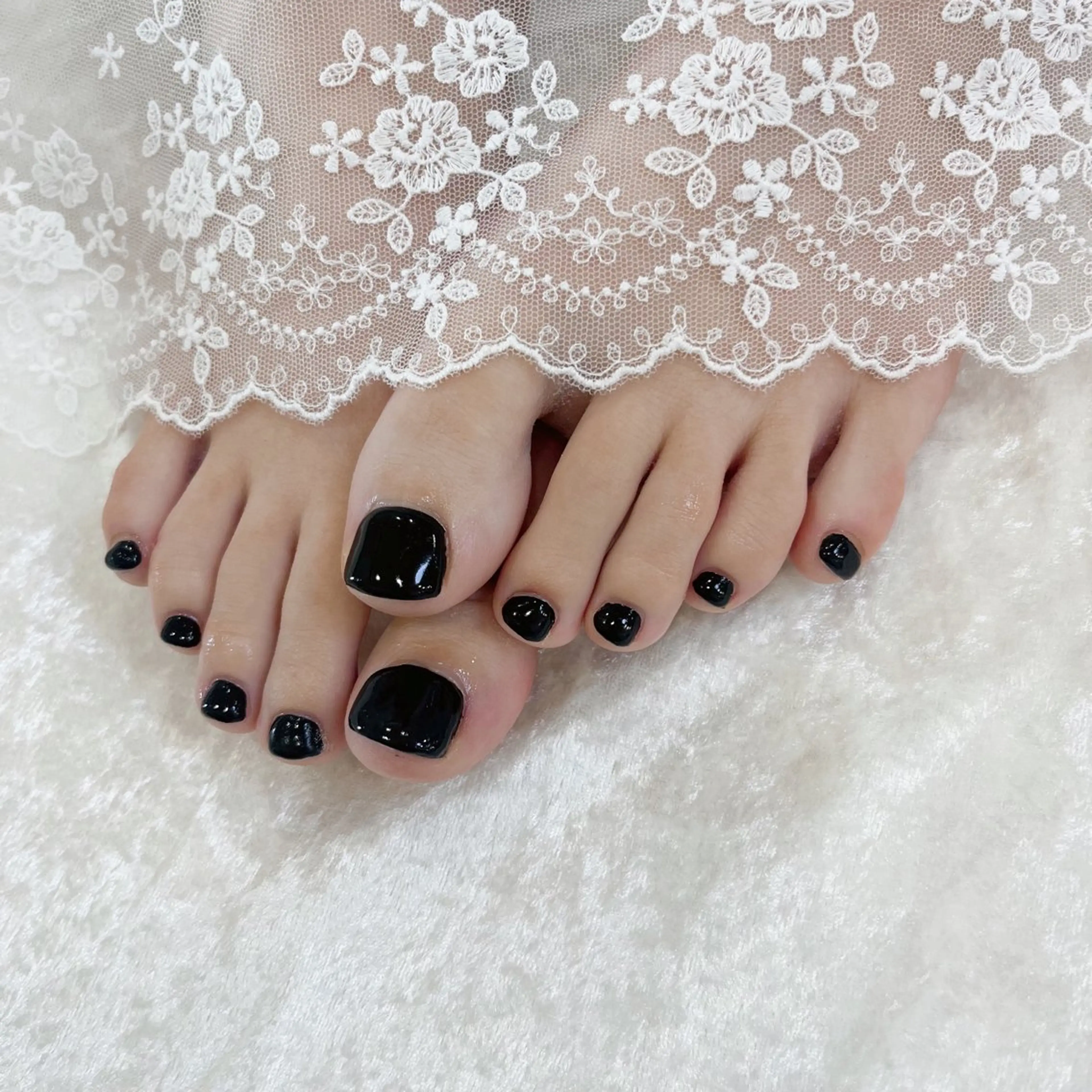 ネイル フットネイル Maya 🧊🫧‪のネイルデザイン