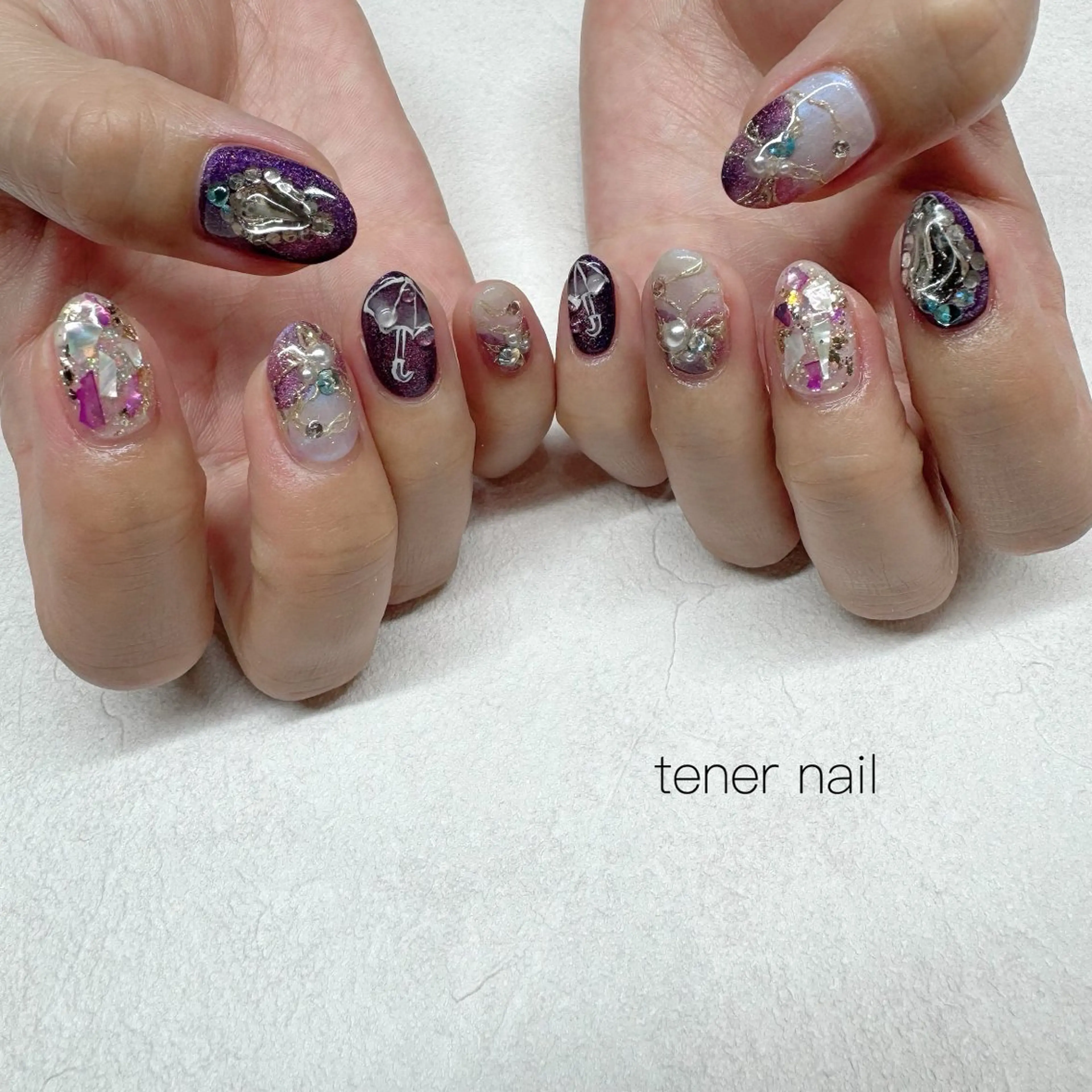 ネイル ハンドネイル tener  nail  テネルネイル所属・テネルネイル tener nailのネイルデザイン