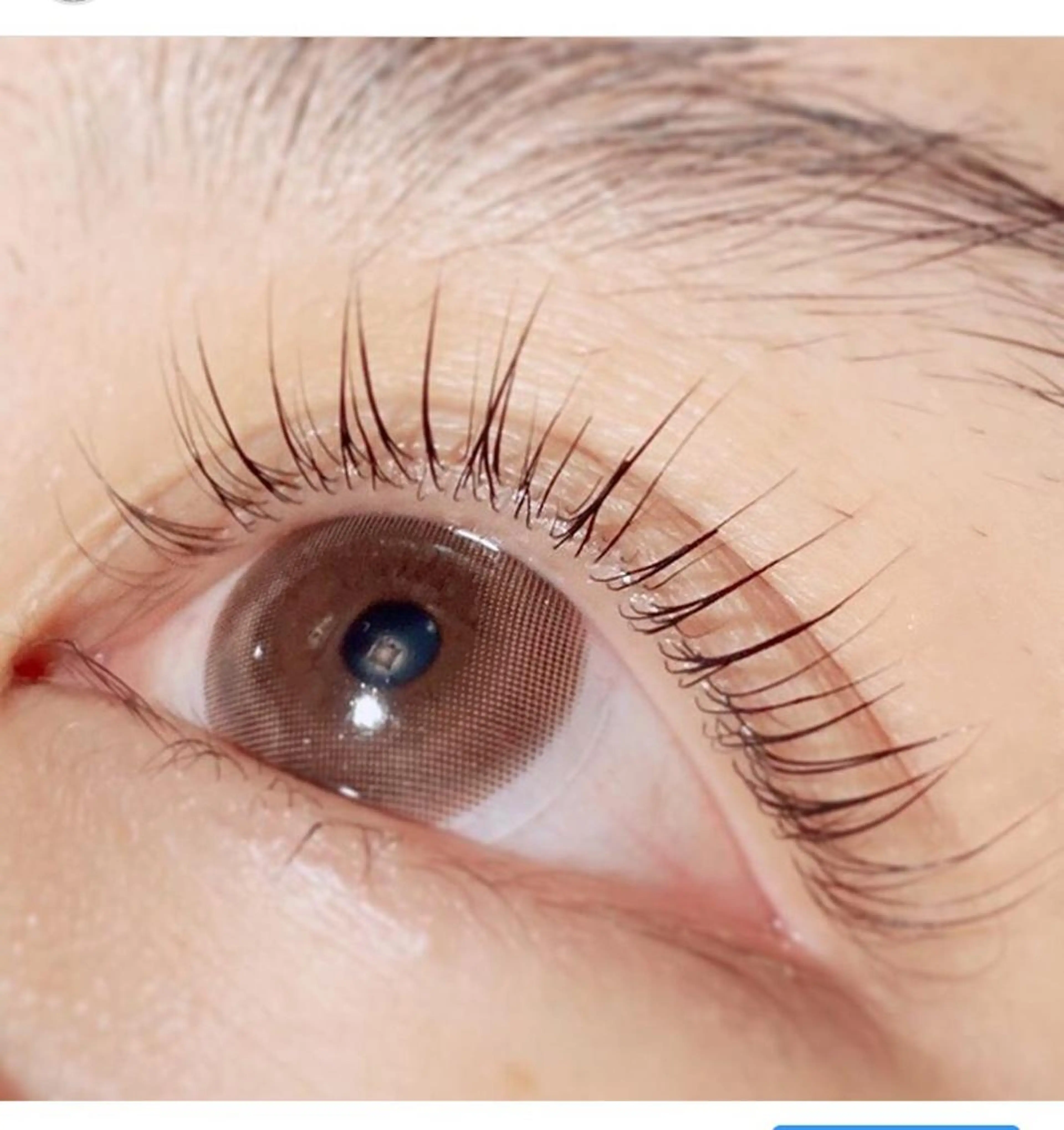 マツエク・マツパ パリジェンヌラッシュリフト Q-LEA  まつエク まつ毛パーマ 四条大宮所属・Q-LEA 四条大宮 クリアのマツエク・マツパデザイン