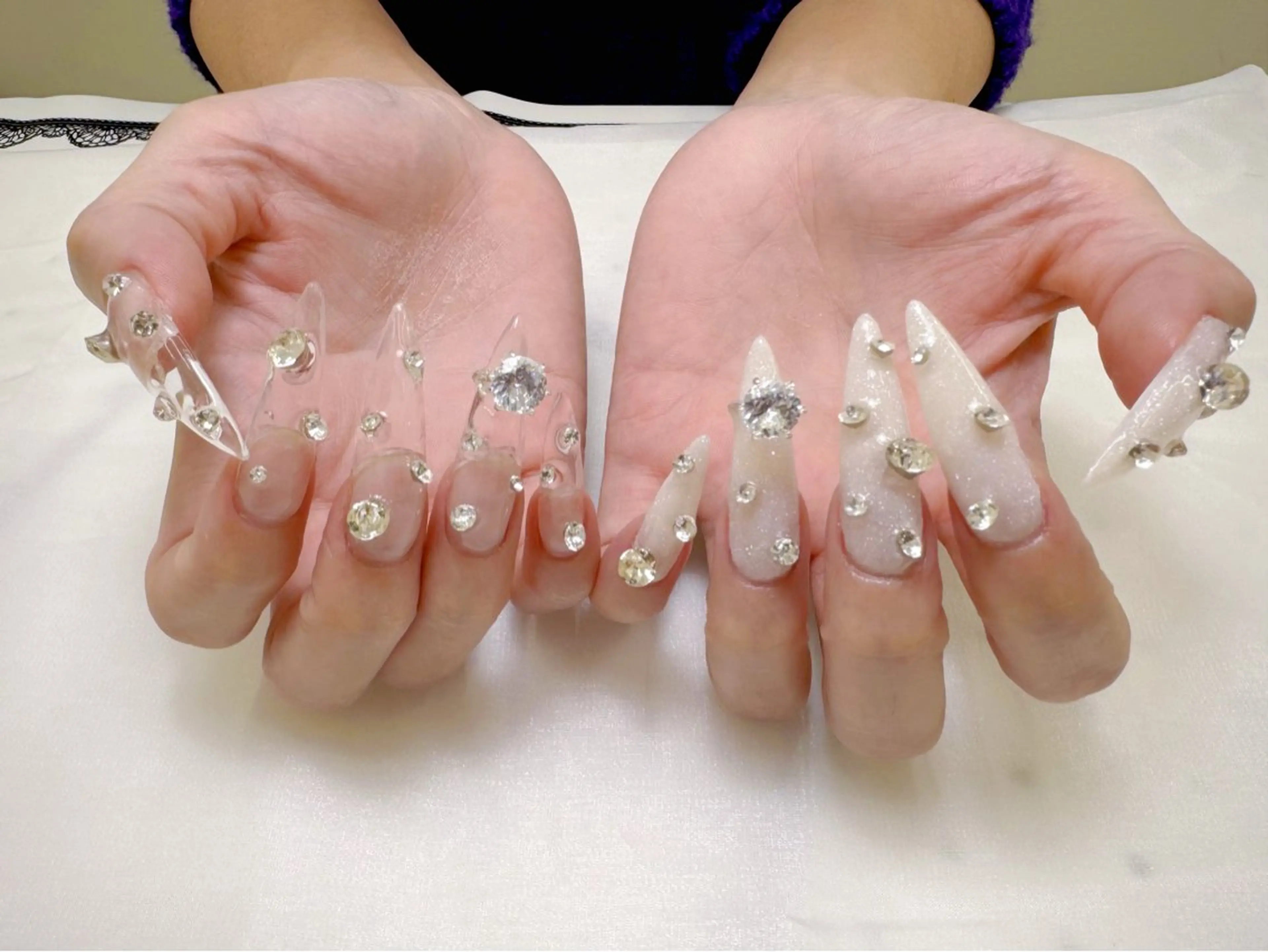 ネイル ロングネイル スーパーロングネイル ハンドネイル garden Nail Salonのネイルデザイン