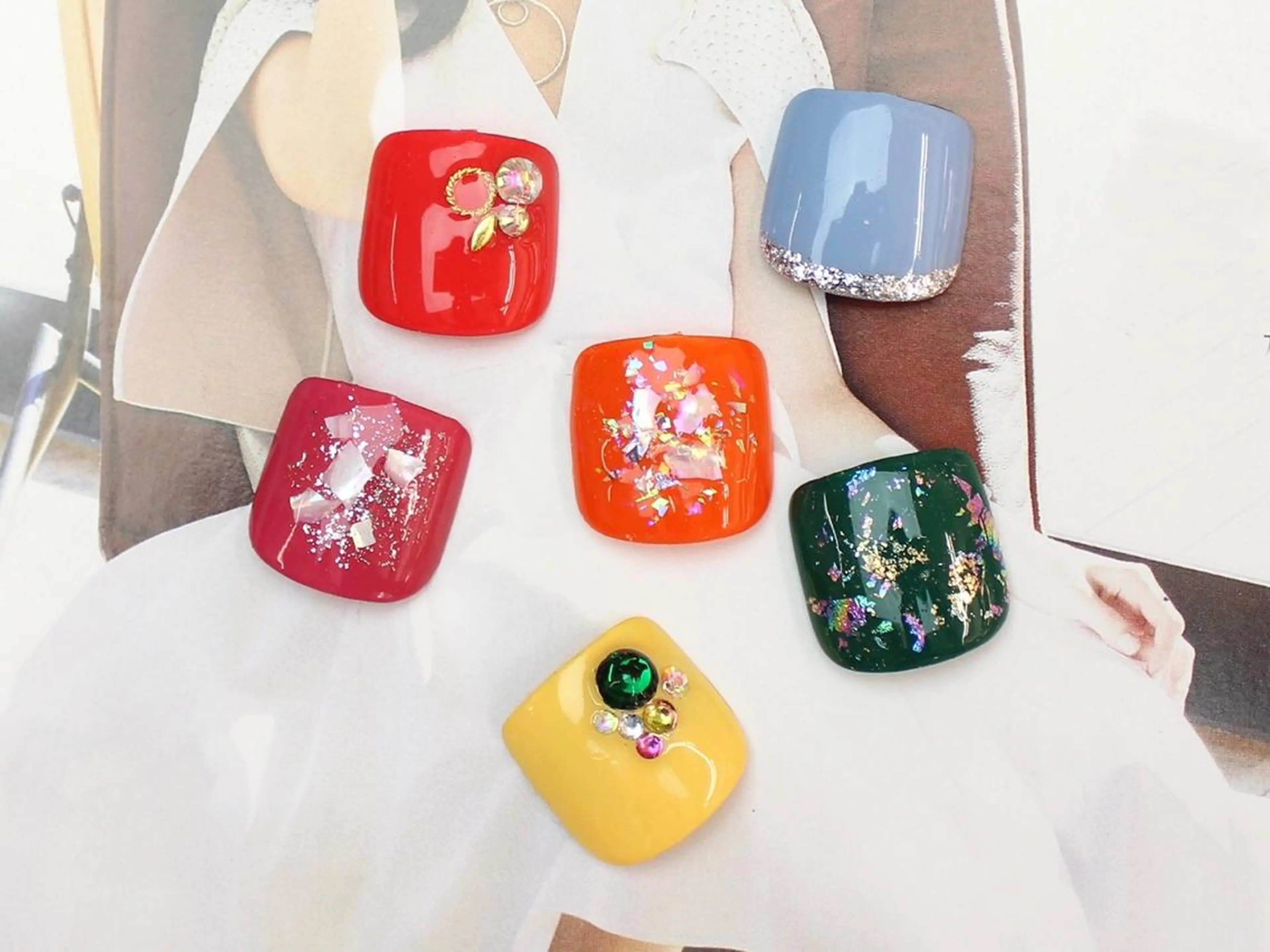 ネイル フットネイル vimore ネイルサロンのネイルデザイン