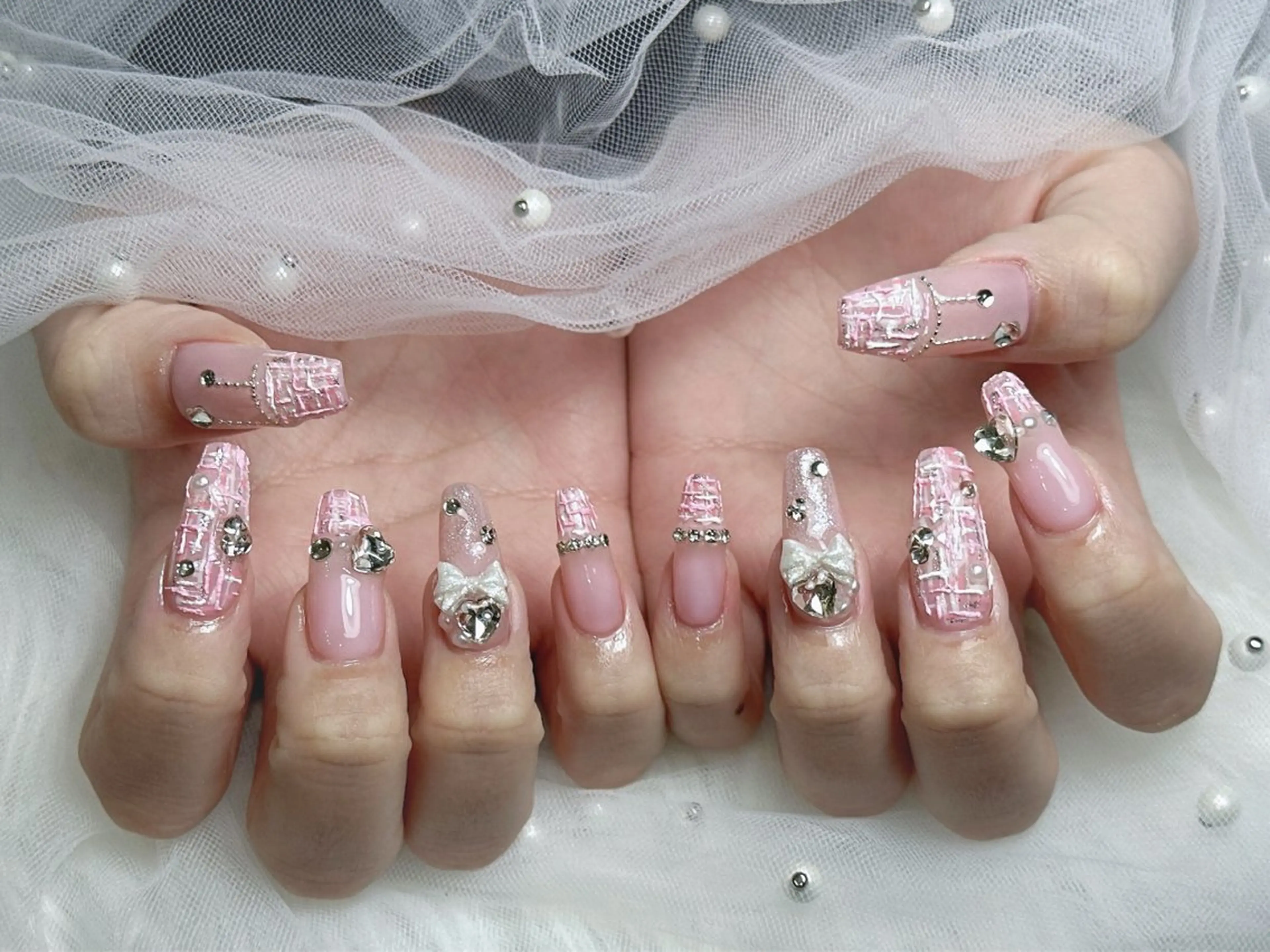 ネイル 【Eclat ｴｸﾗ】nail＆beauty所属・Eclat〔ｴｸﾗ〕 MOEKA𝜗𝜚*のネイルデザイン