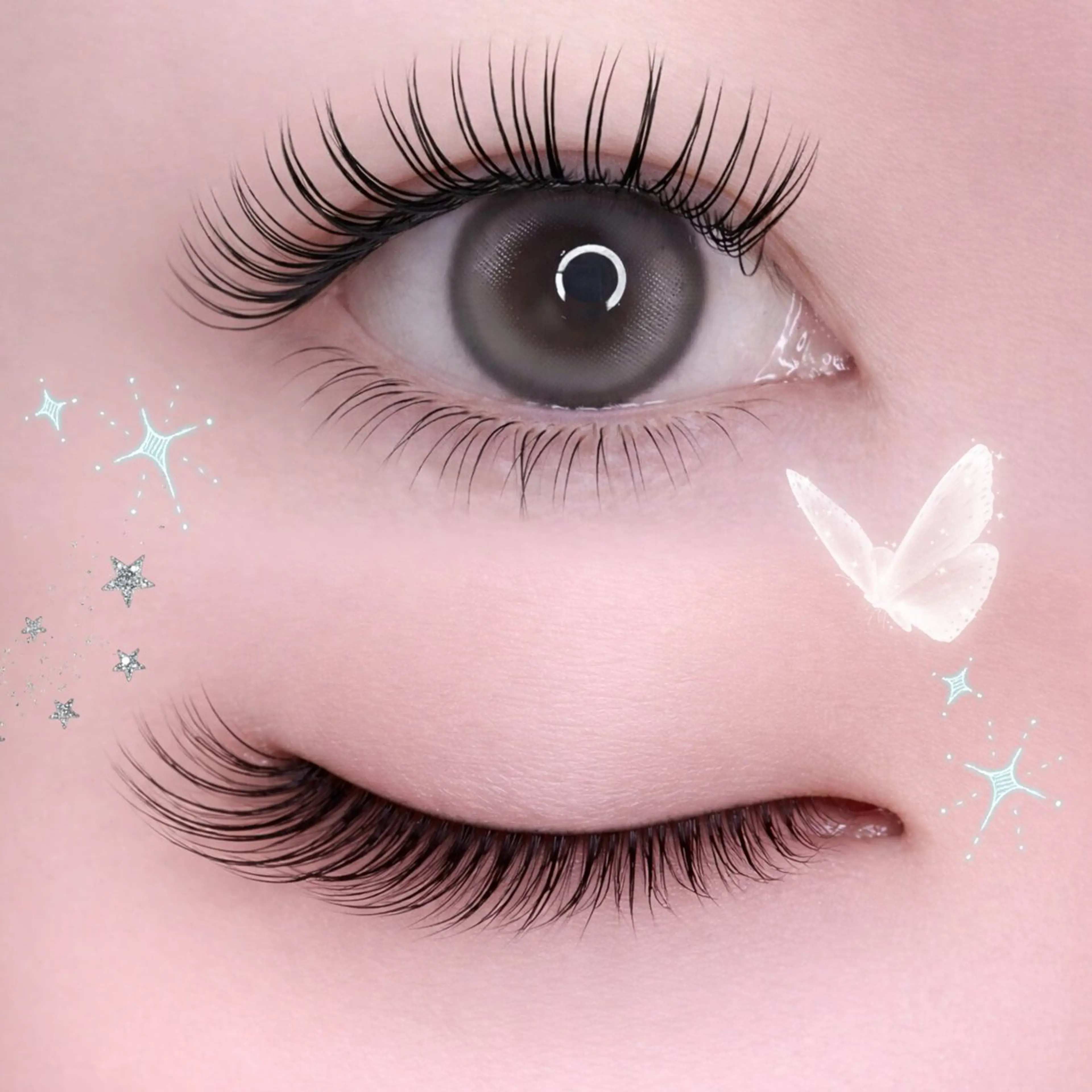 マツエク・マツパ フラットラッシュ マツエク GIGI Ayumiのマツエク・マツパデザイン