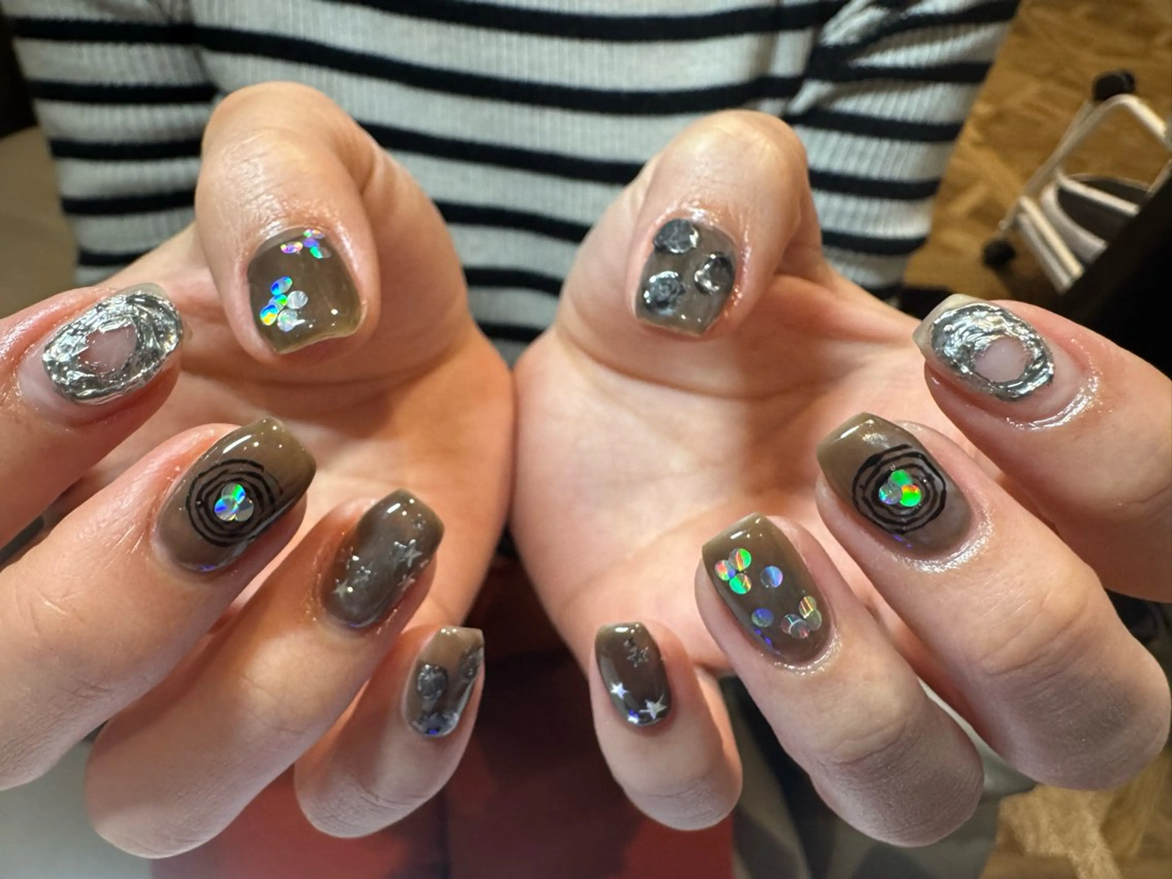 ネイル アートネイル ハンドネイル tsumeasobi所属・tsumeasobi 🪬macoのネイルデザイン