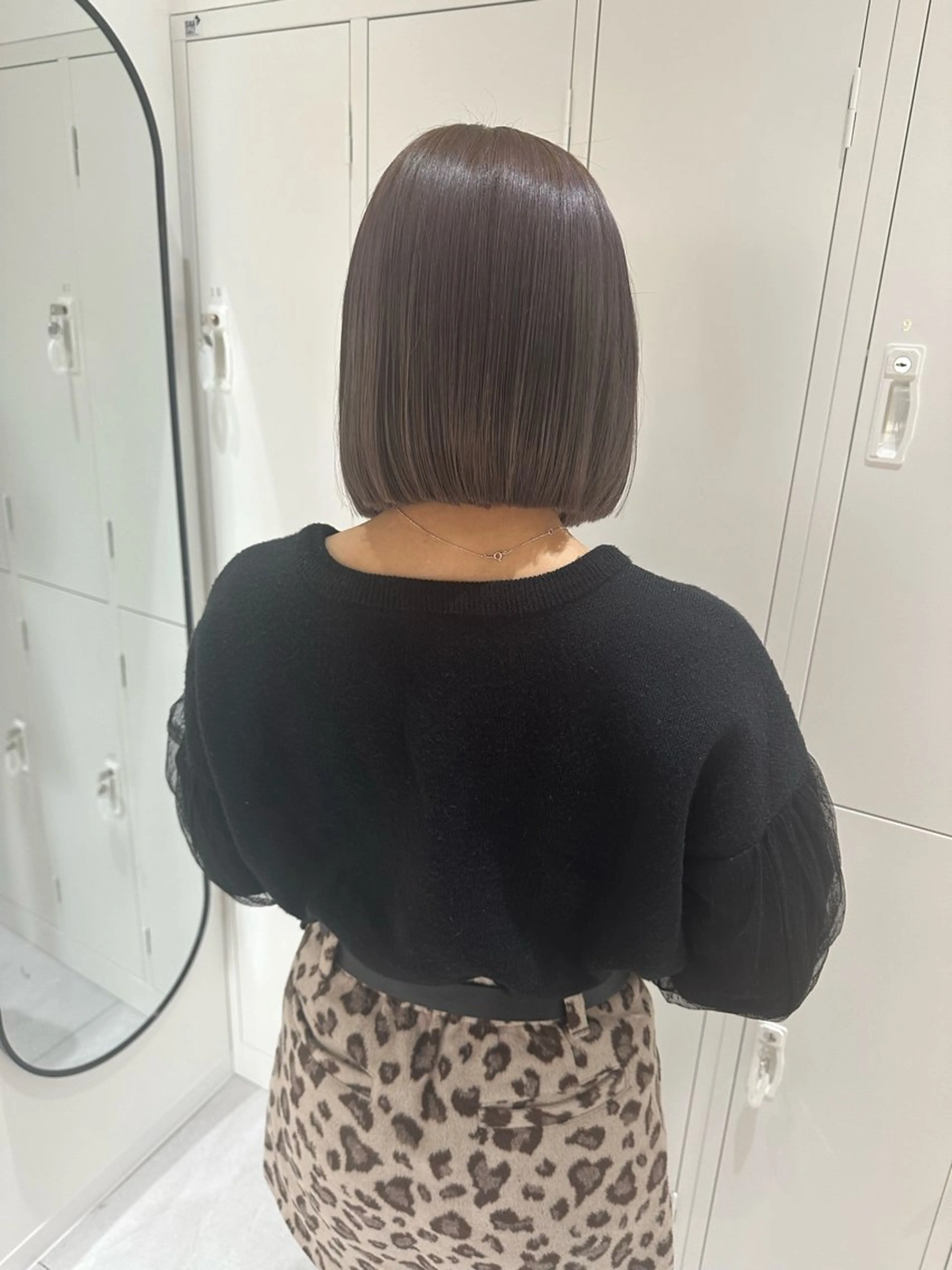 [色気溢れる艶髪に]髪質改善inケアカラー+カットTOKIO超音波トリートメントの写真