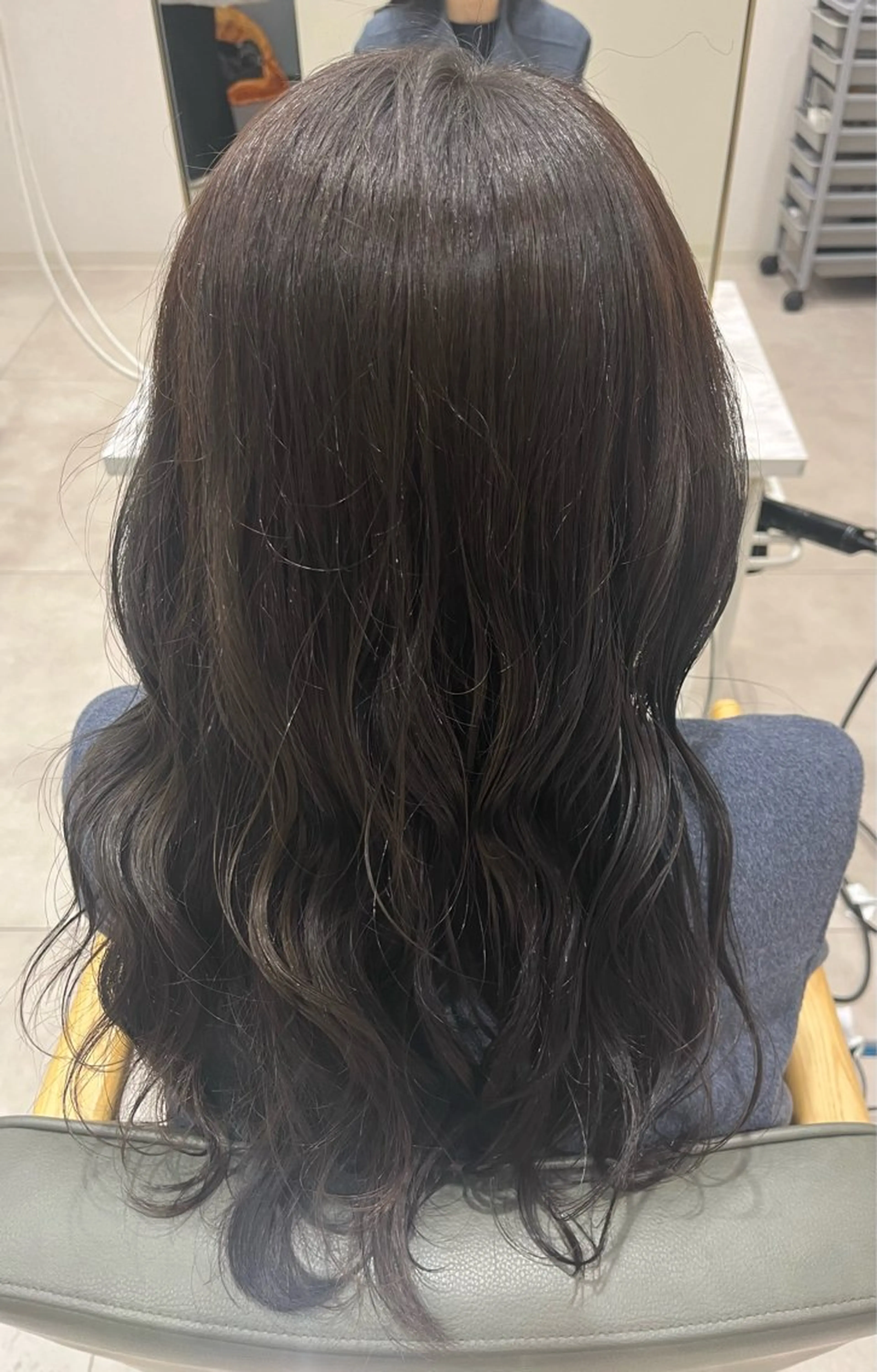 カラー ヘアカラー トリートメント Lapel green所属・カラーモデル Takahataのヘアスタイル