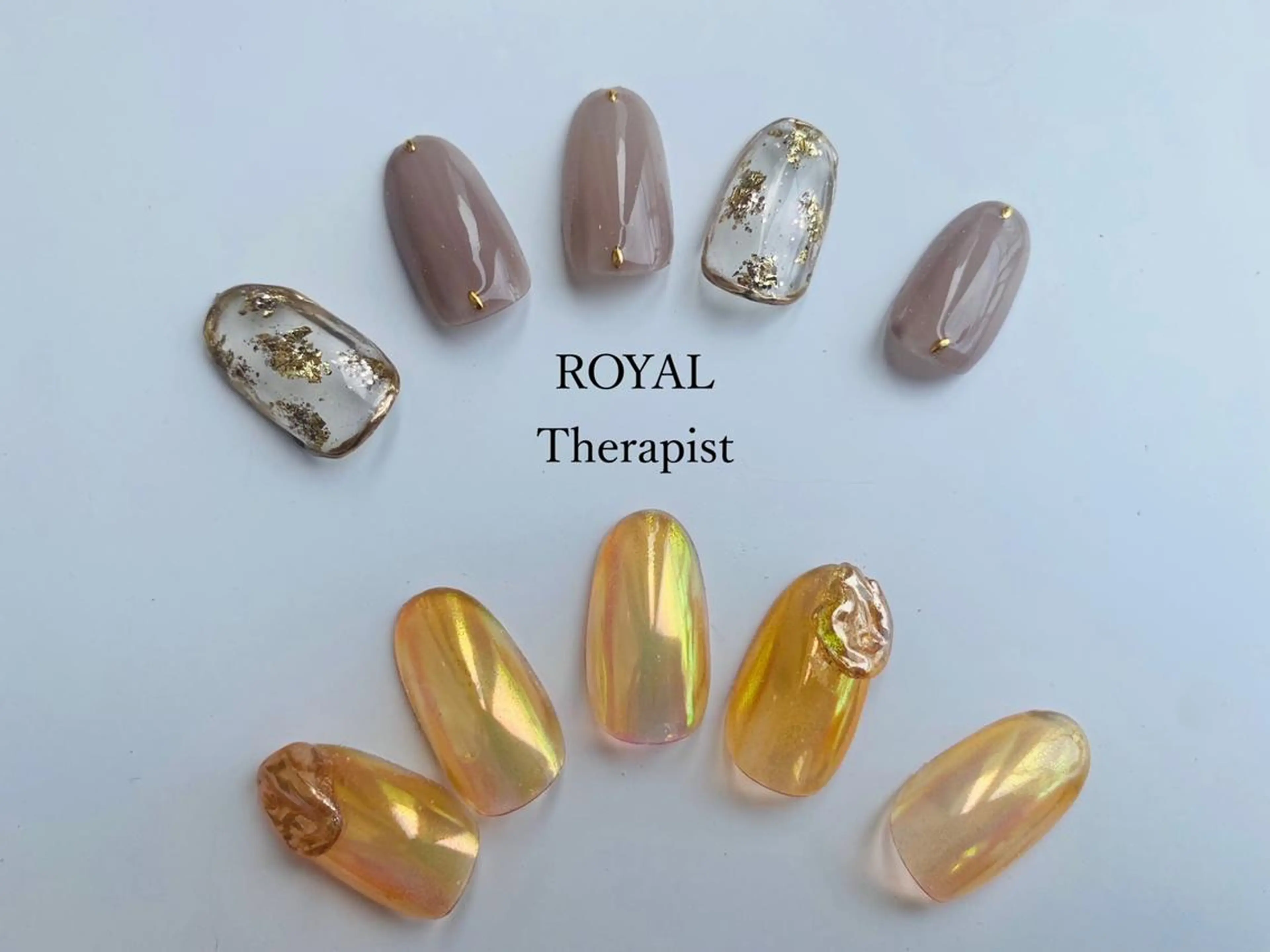 ネイル 【尾下】 ロイヤル•セラピストのネイルデザイン