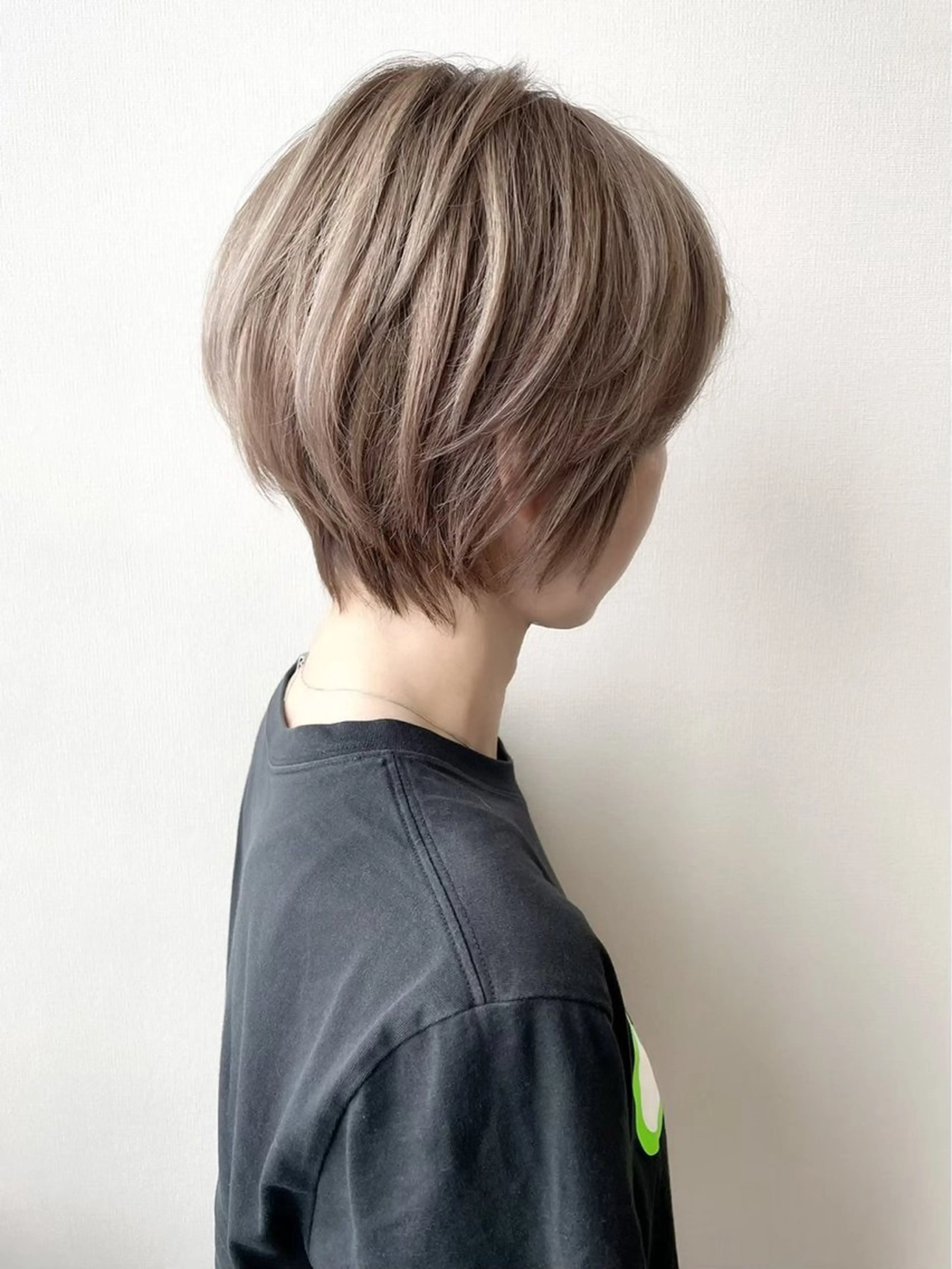 ショート ボブ/ショートボブ/ 岡山駅/別曽遥也のヘアスタイル