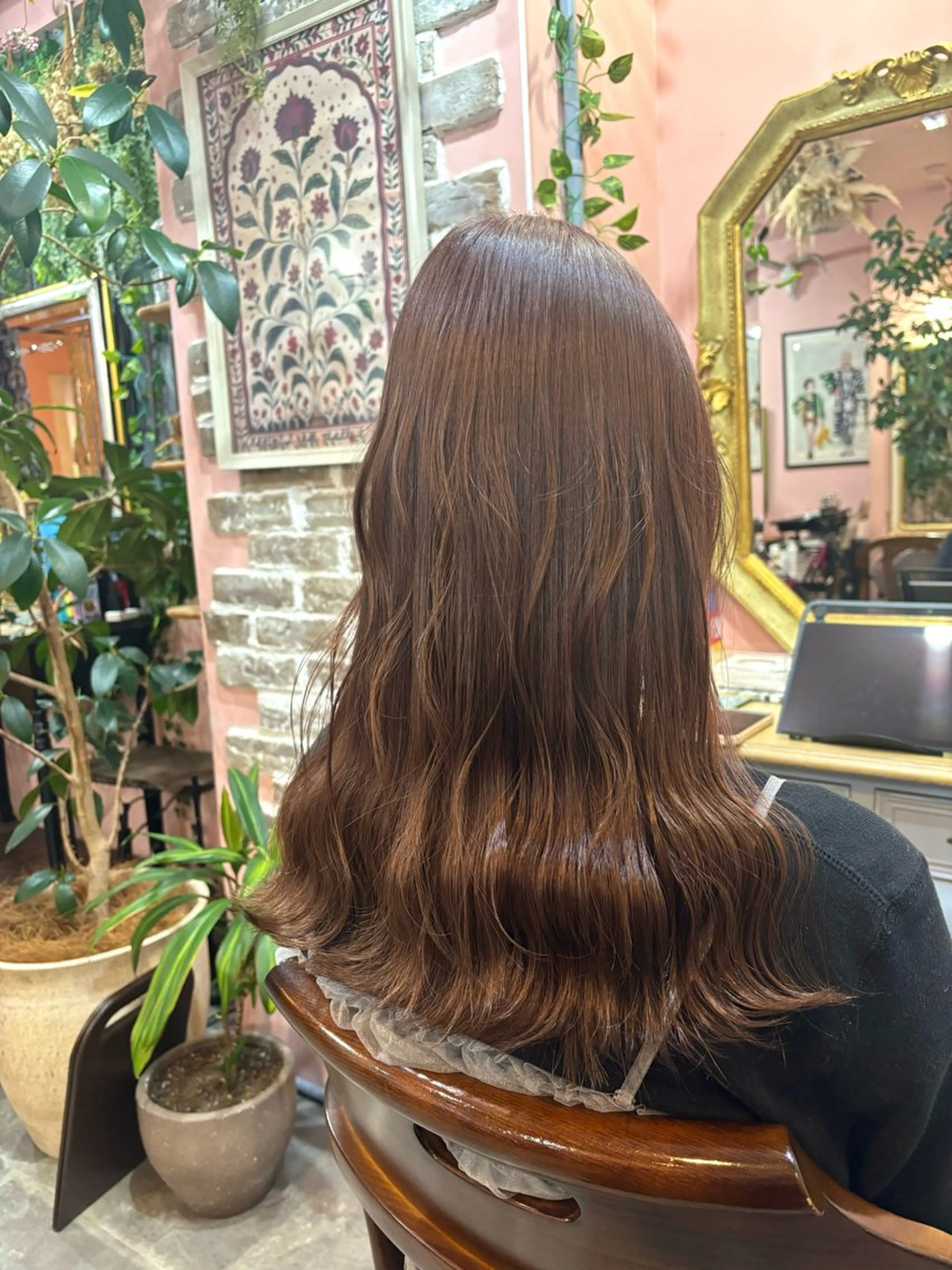 ロング カラー ピンクカラー ピンクパープル パープルカラー YARD所属・住 真優/艶髪カラー /モデル様募集中✨のヘアスタイル