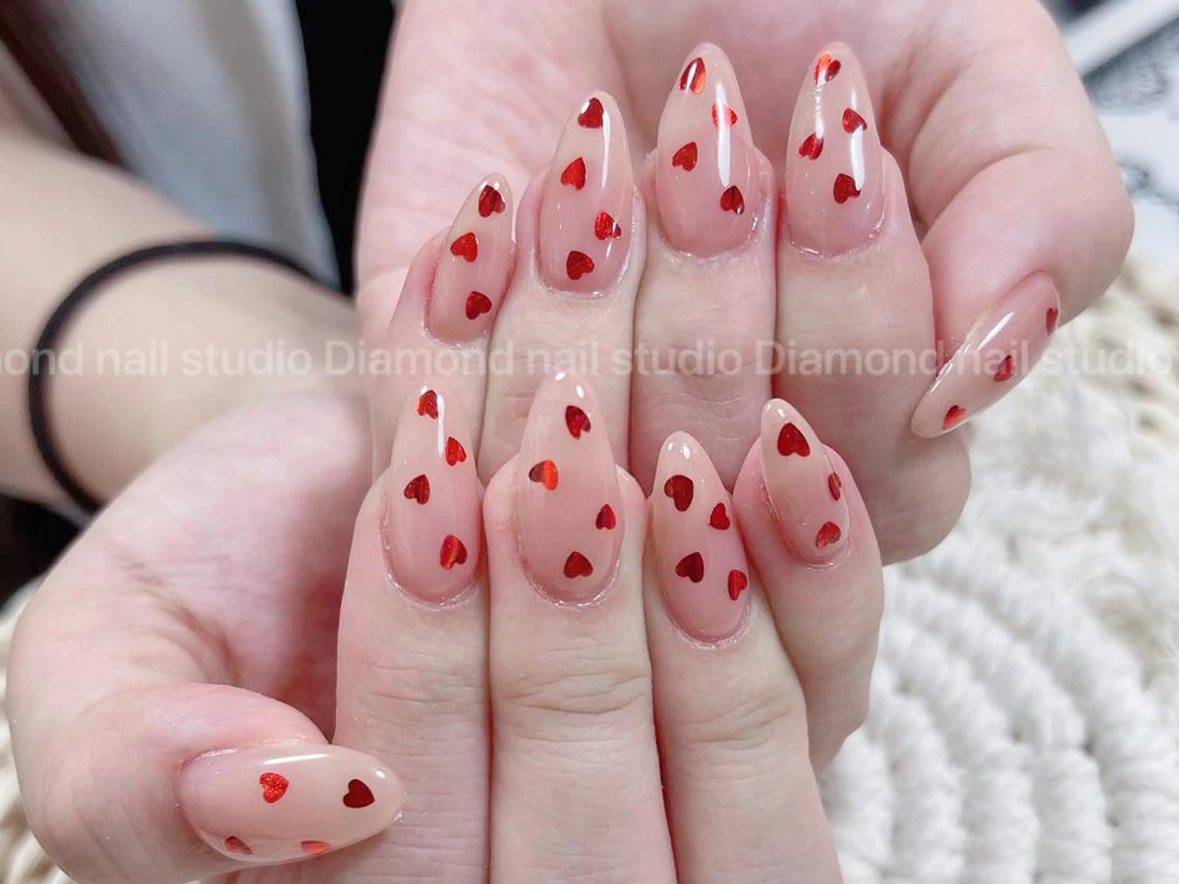 ネイル シンプルネイル DIAMOND Nail🍒のネイルデザイン