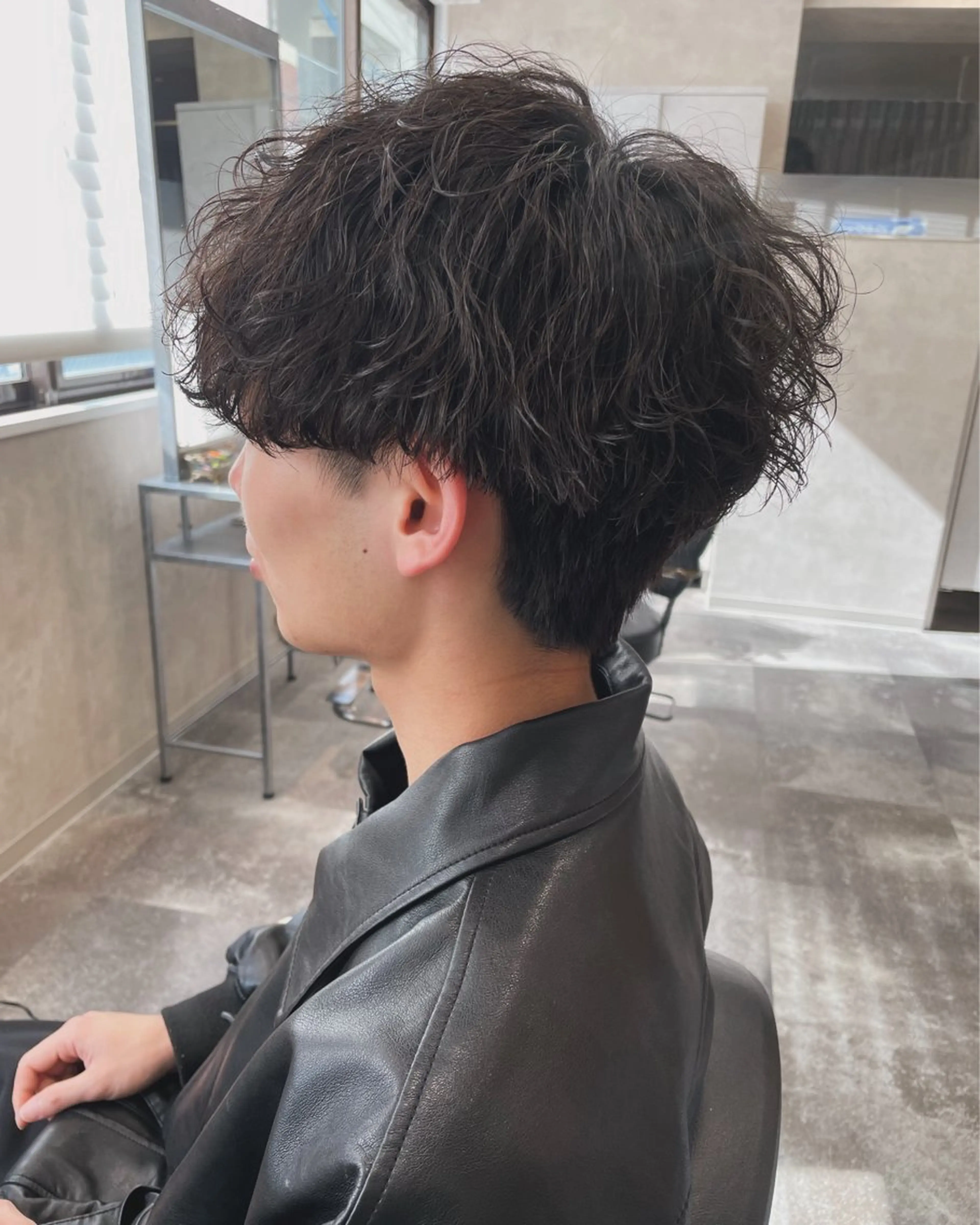 パーマ メンズ レイヤー・波巻き RYOSUKEのヘアスタイル
