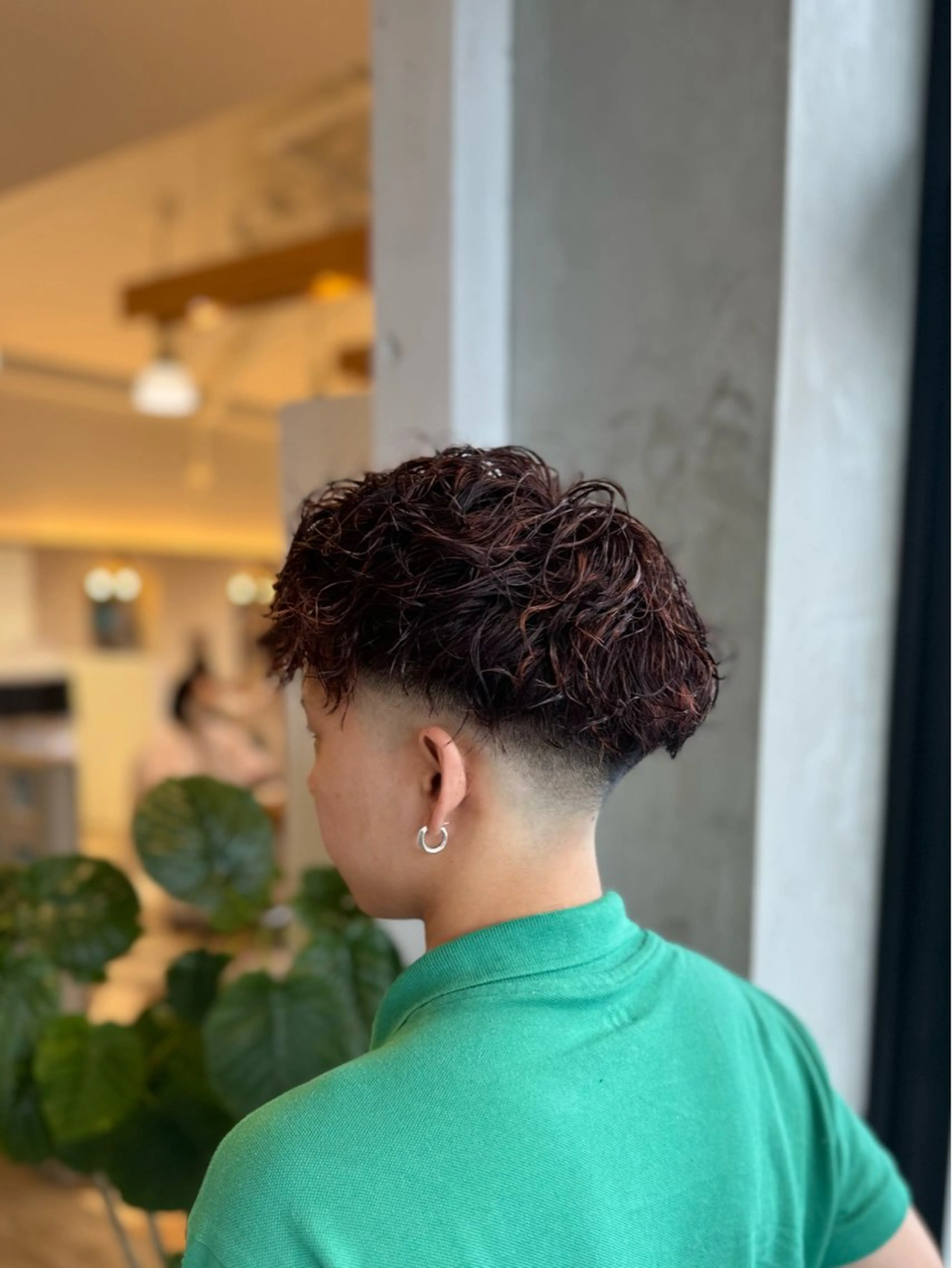 ショート カラー メンズ 田邉 龍星のヘアスタイル