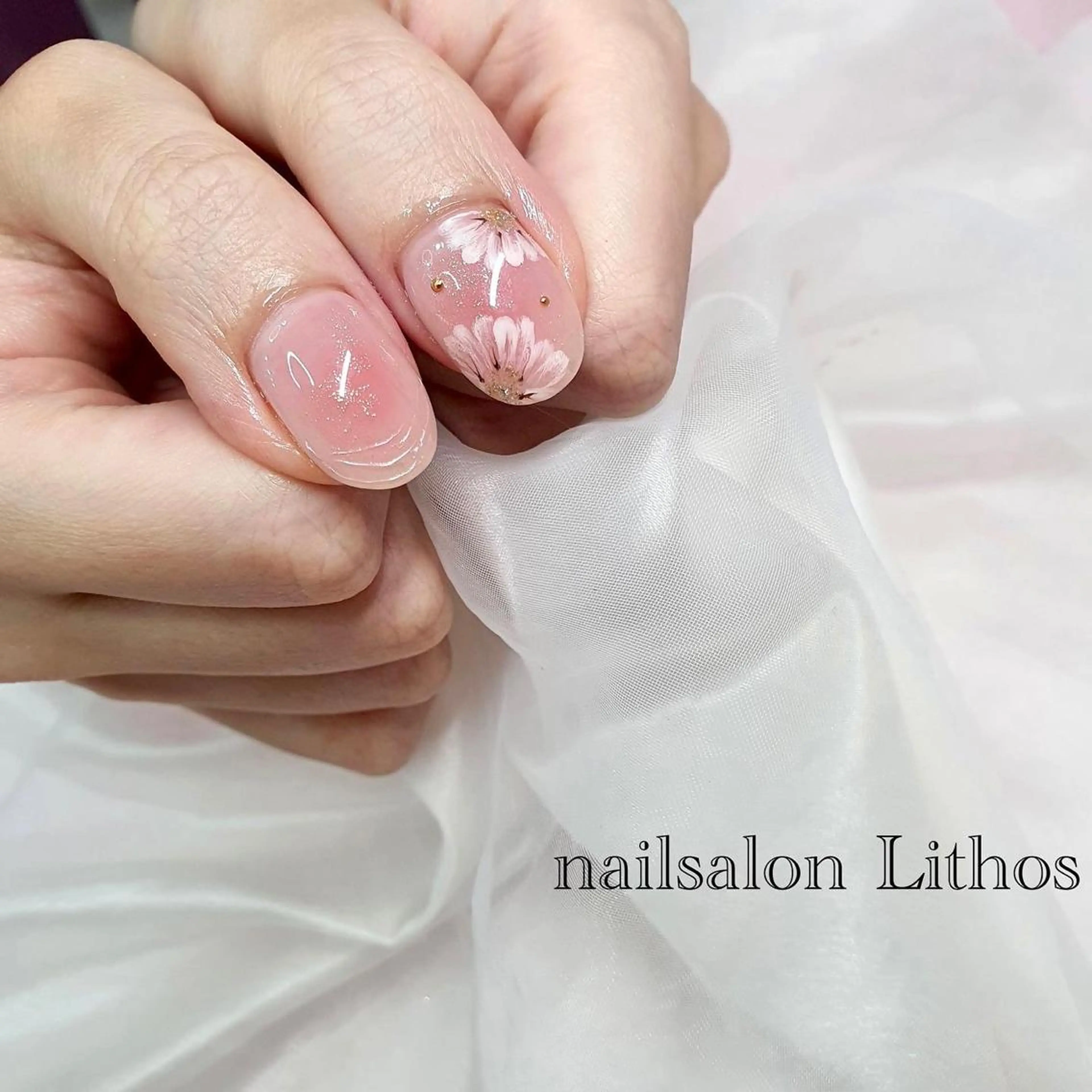 ネイル ハンドネイル nailsalon Lithos所属・nailsalon Recontreのネイルデザイン