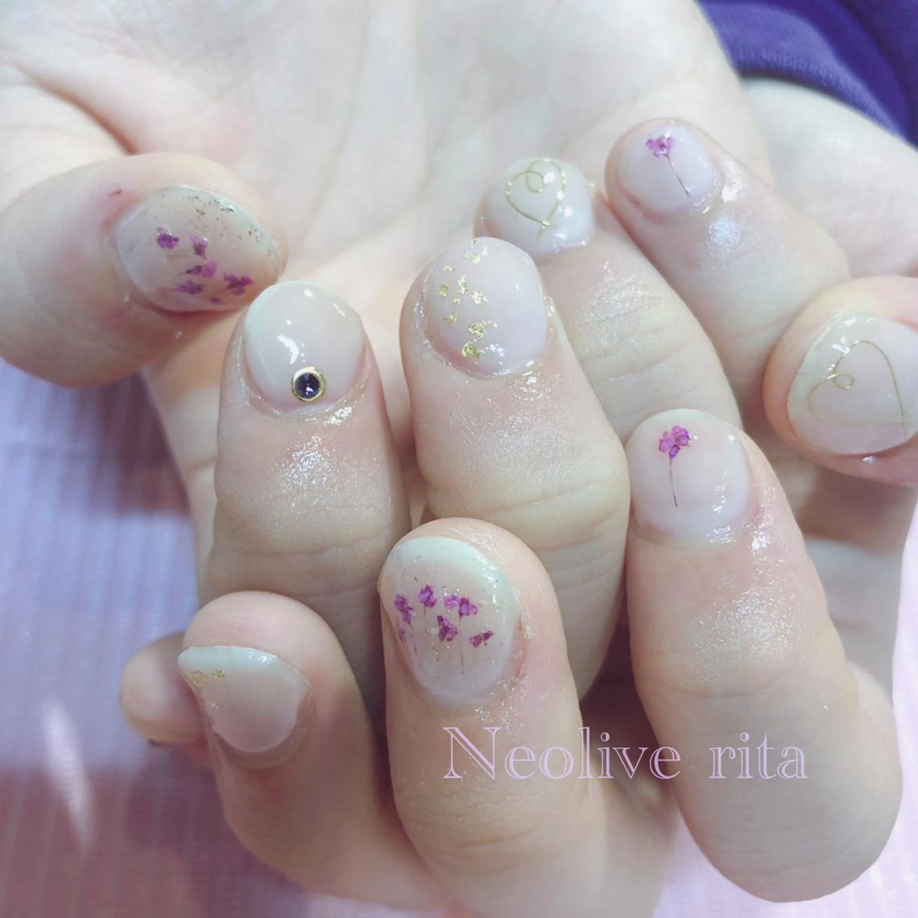 ネイル 原 麻耶のヘアスタイル