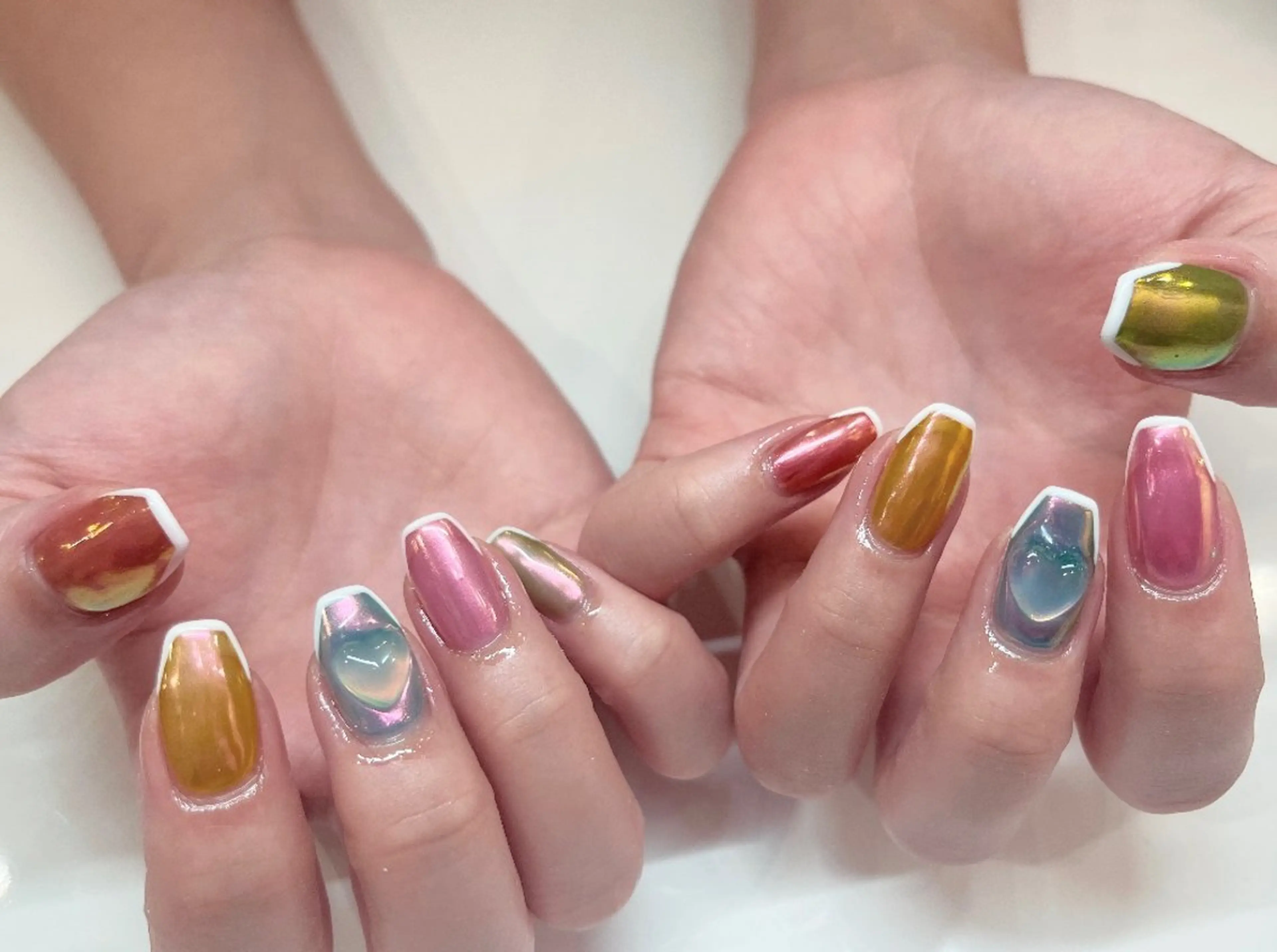 ネイル ハンドネイル 山本 杏香のネイルデザイン