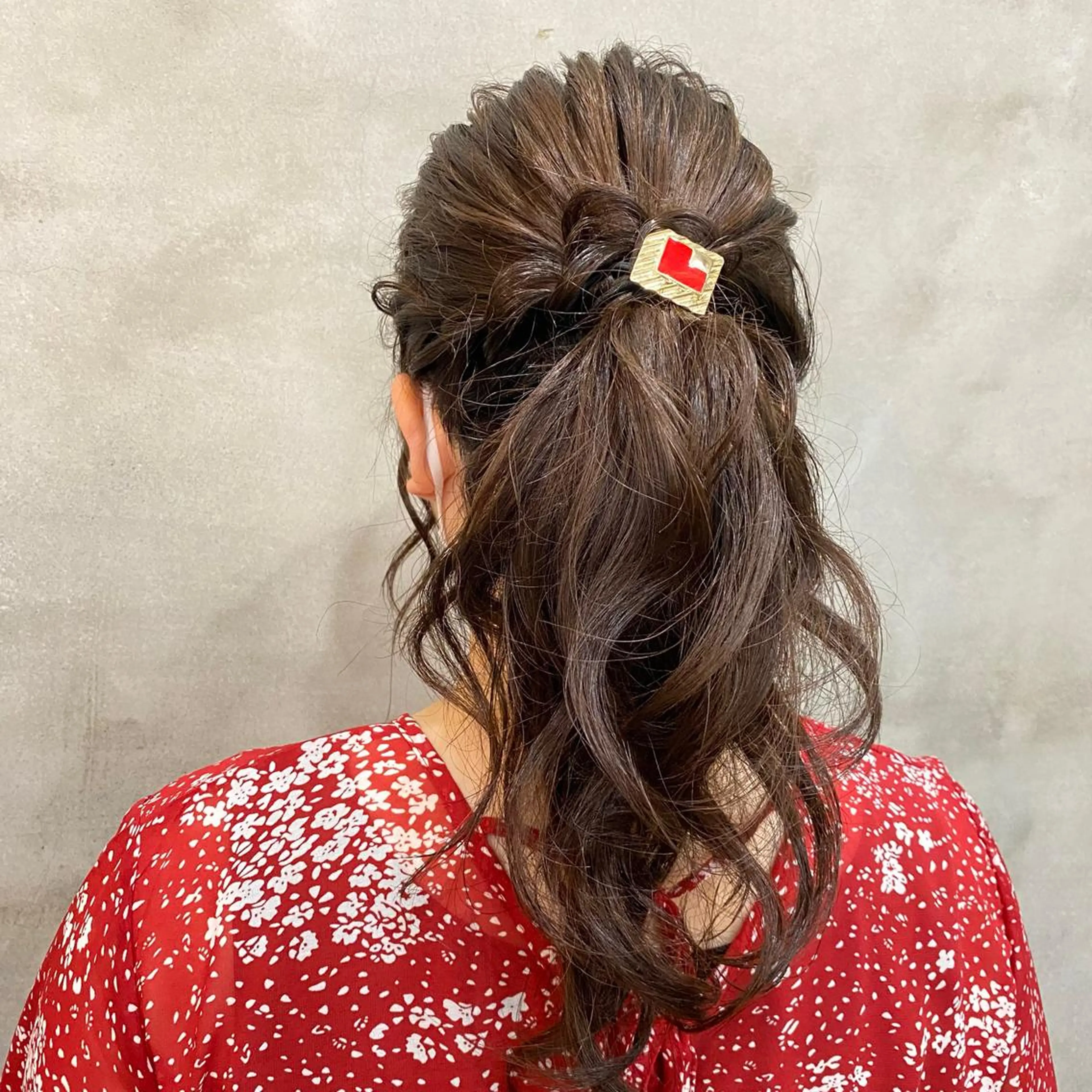 ロング まつパ・ヘアセット ♡Chinami♡のマツエク・マツパデザイン