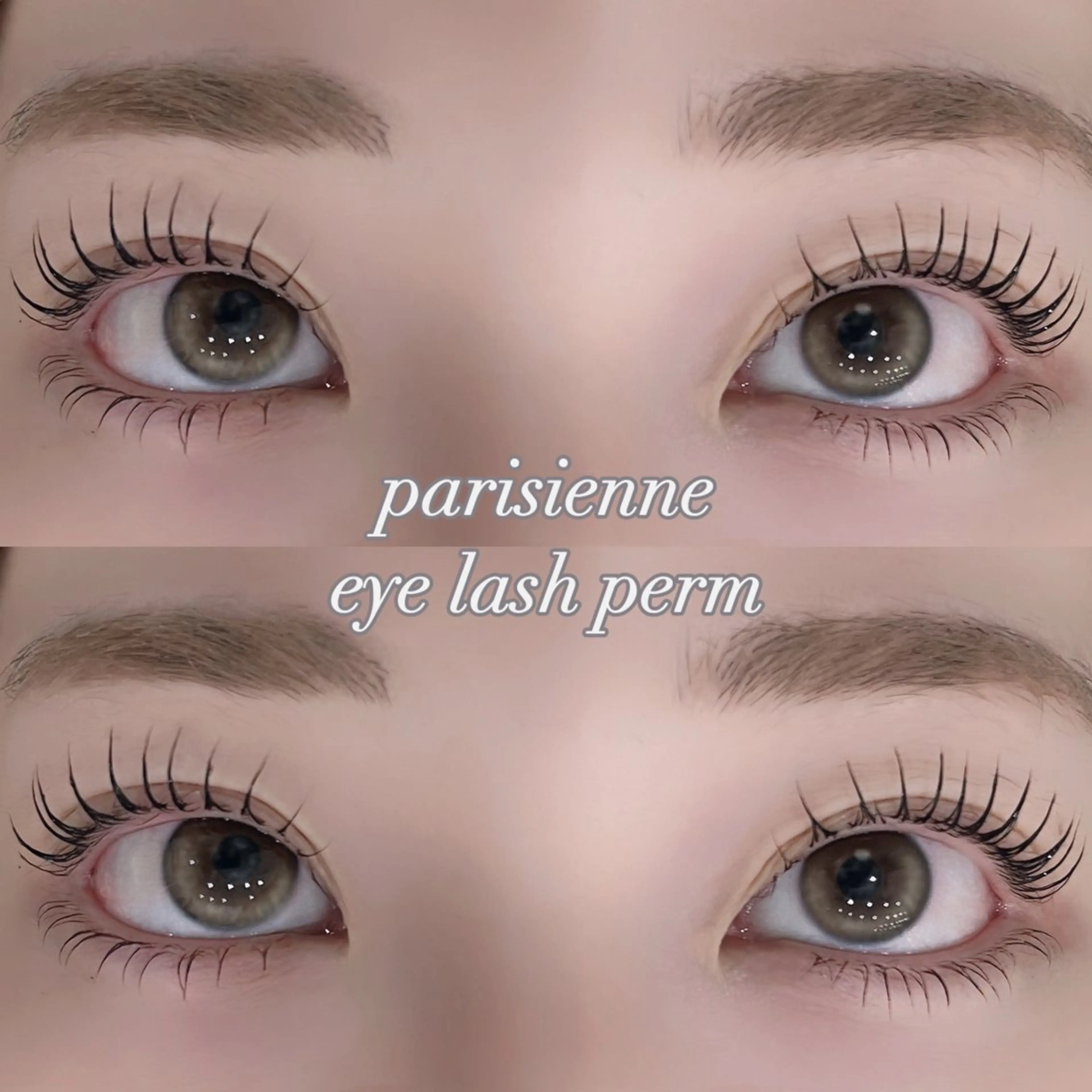 マツエク・マツパ パリジェンヌラッシュリフト レアファースト明石所属・Le'a first KANAMI🤎🎀のマツエク・マツパデザイン