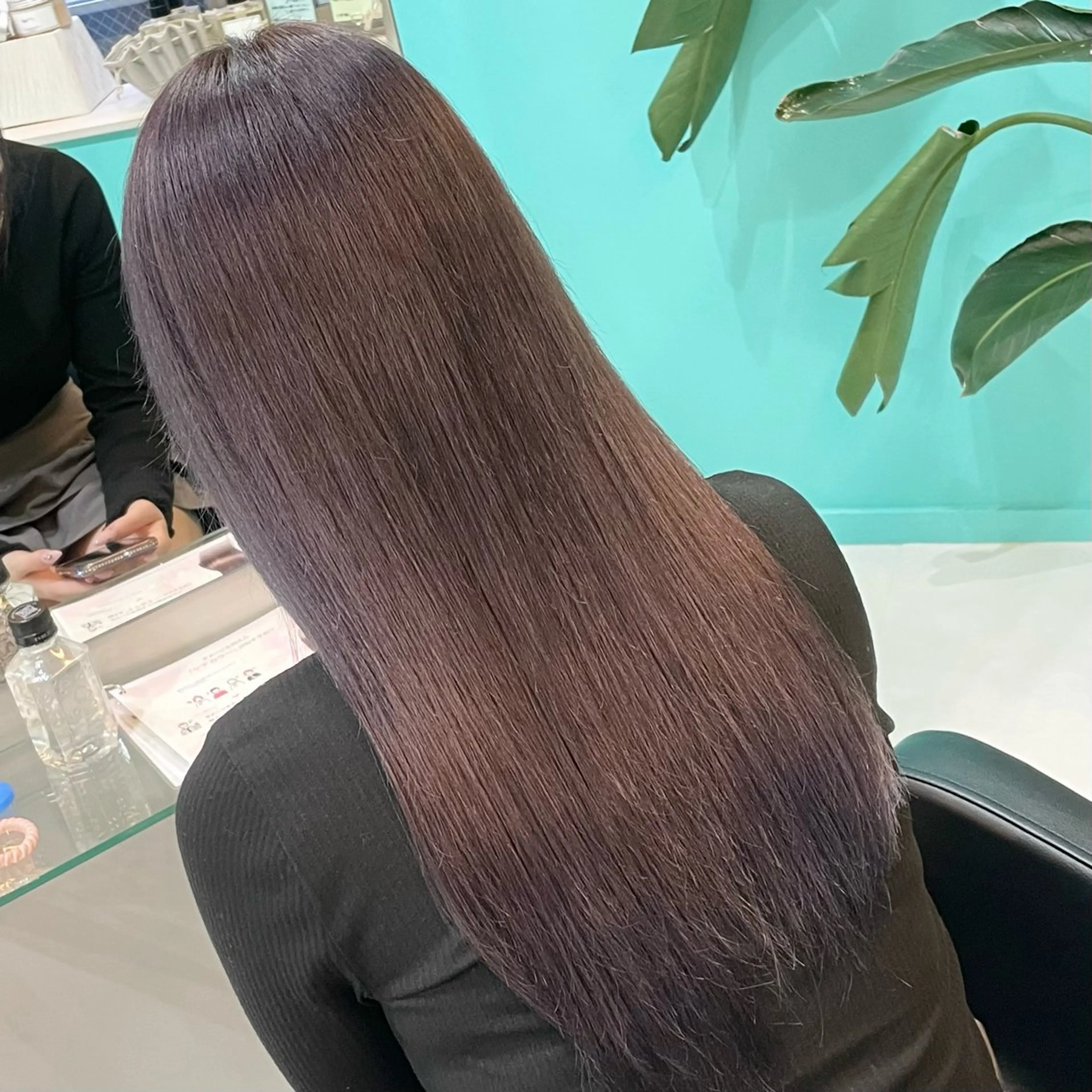 ロング カラー ディープラベンダー ラベンダーカラー Natsuki‎🤍 透明感×艶カラー🫧のヘアスタイル