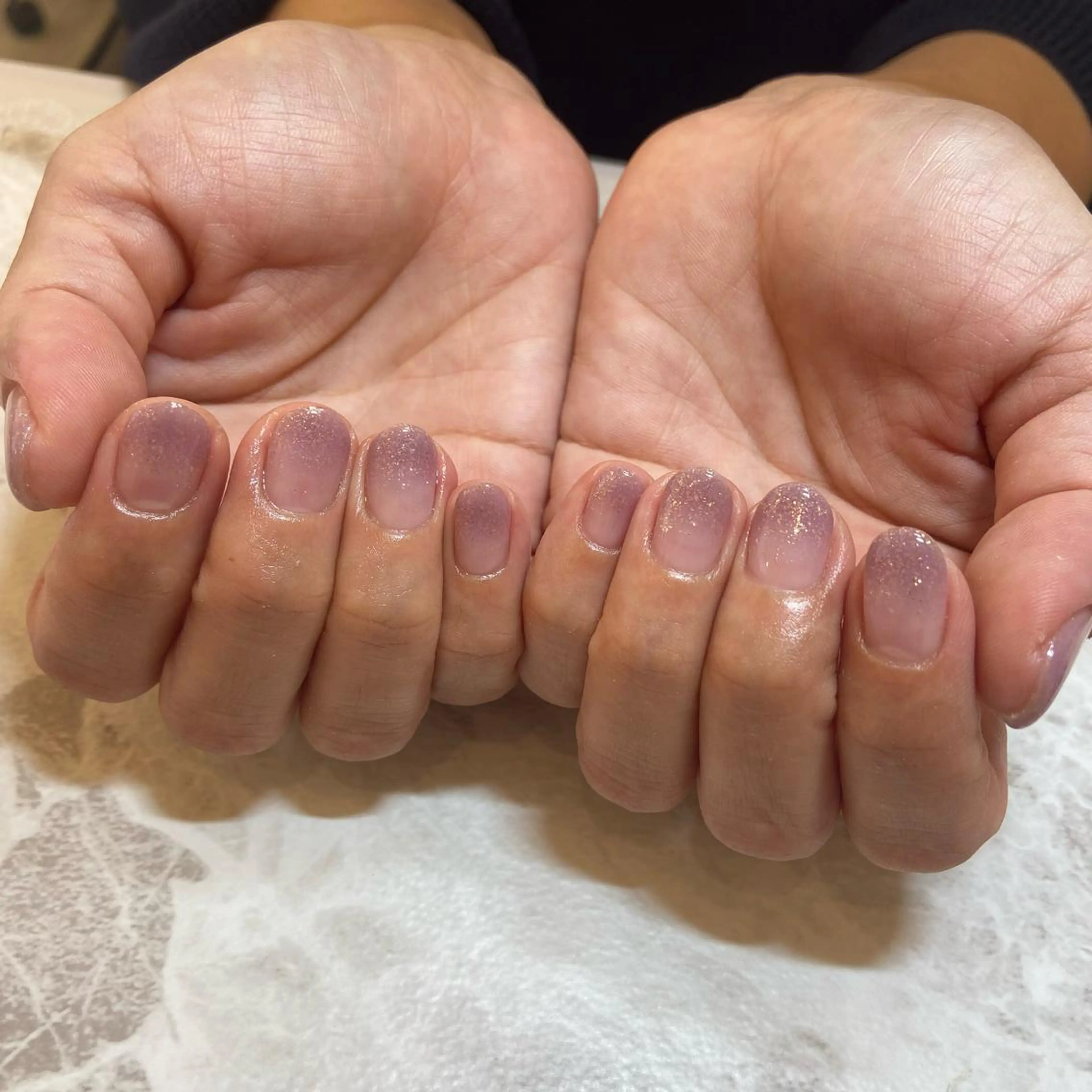 ネイル ラメ(グリッター) ラメグラデーション NAIL SALON Rのネイルデザイン