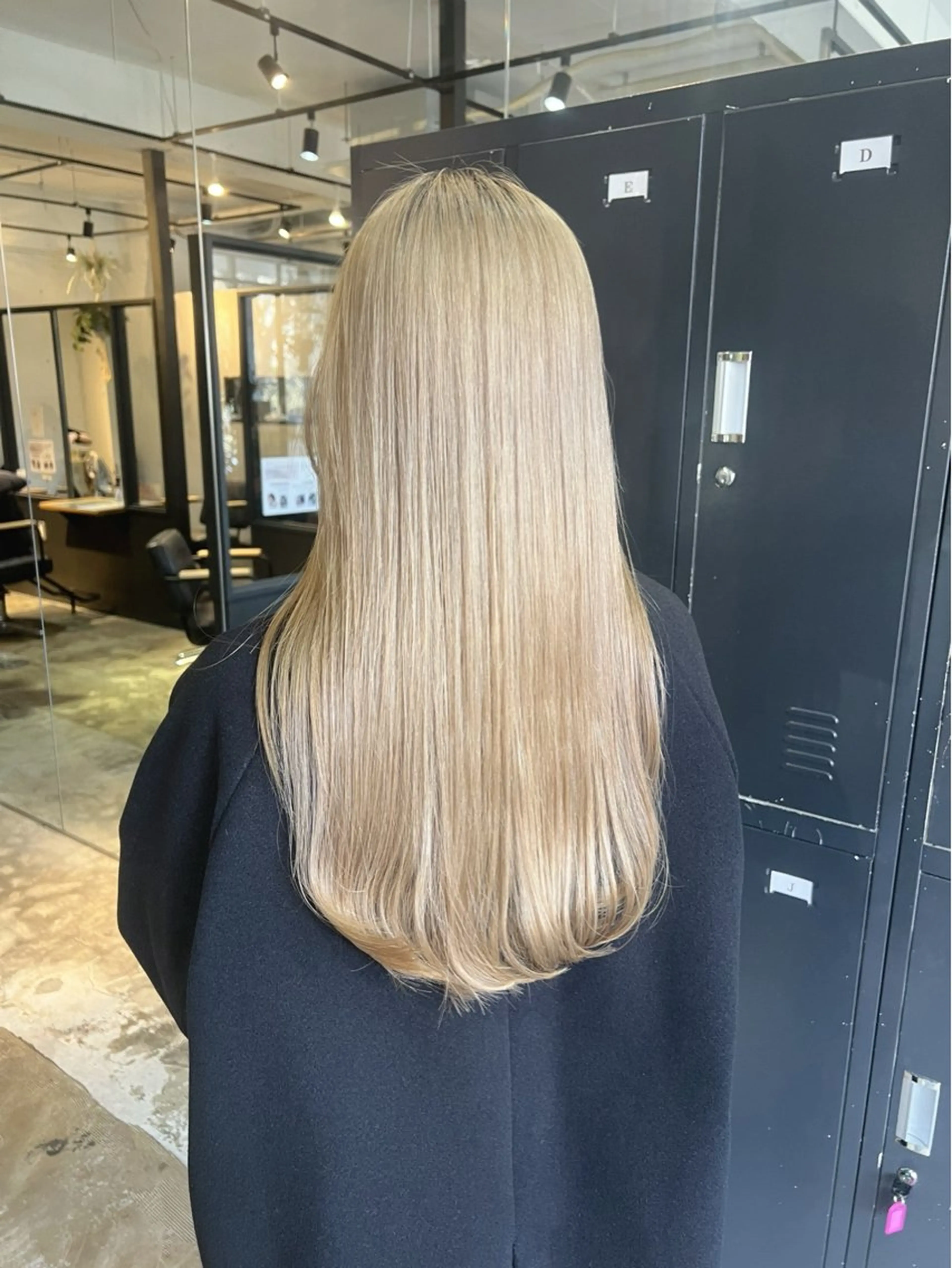 ロング ロング 💙OUD 仲本七星💙のヘアスタイル