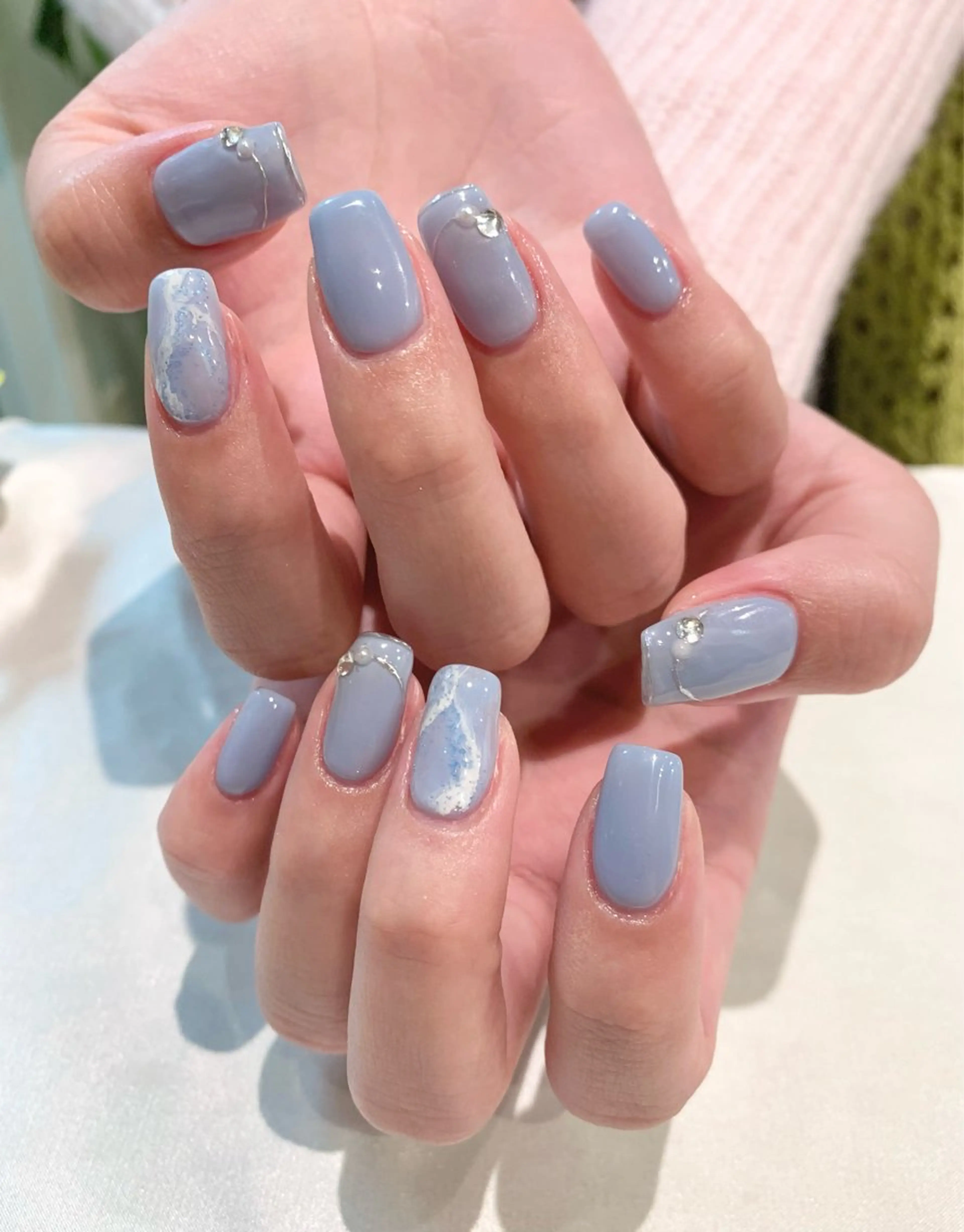 ネイル ハンドネイル ecrin 💎 mayuのネイルデザイン