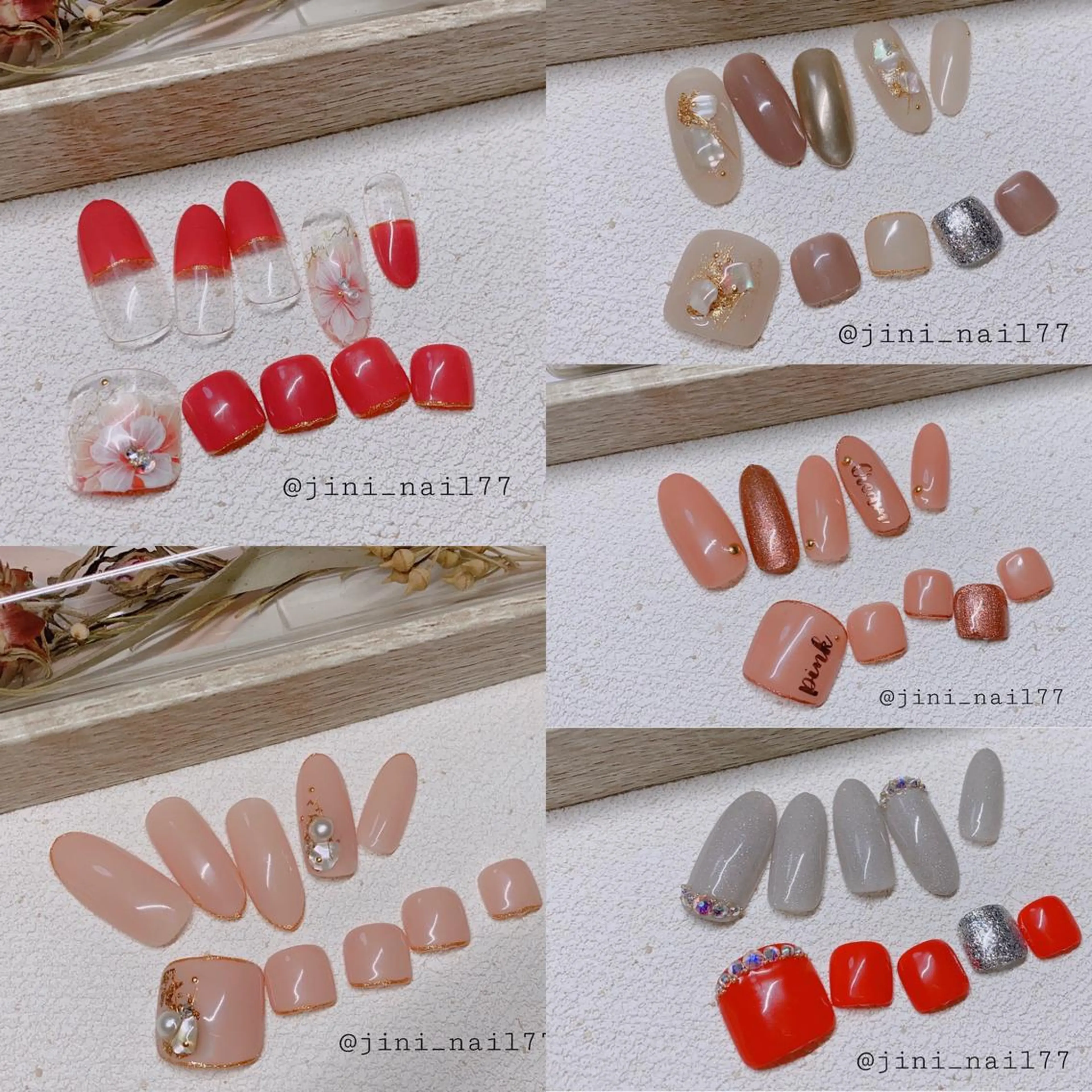 ネイル JINI NAIL所属・ジニ ネイルのネイルデザイン