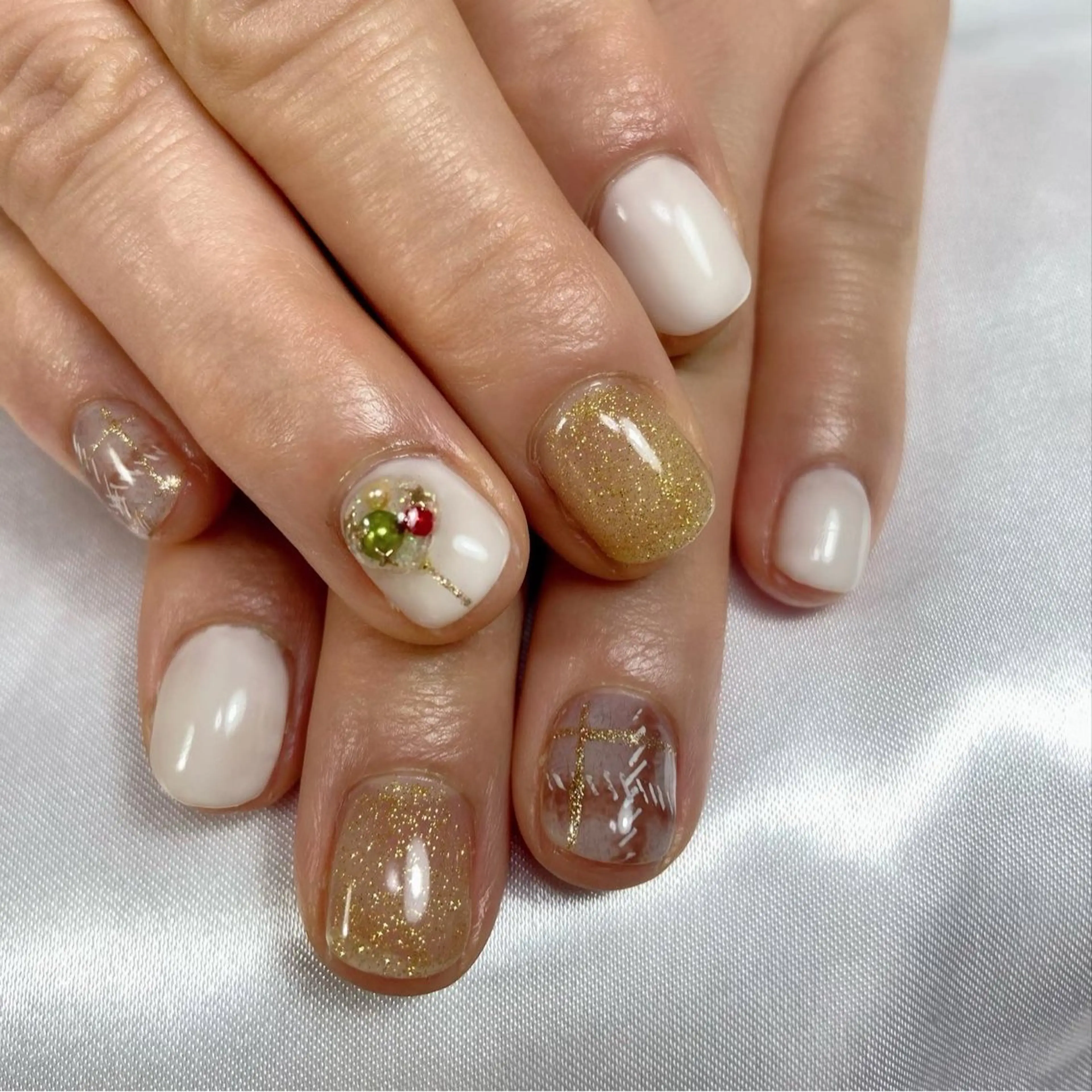 ネイル ハンドネイル ﾈｲﾙｻﾛﾝ Bellefleurのネイルデザイン