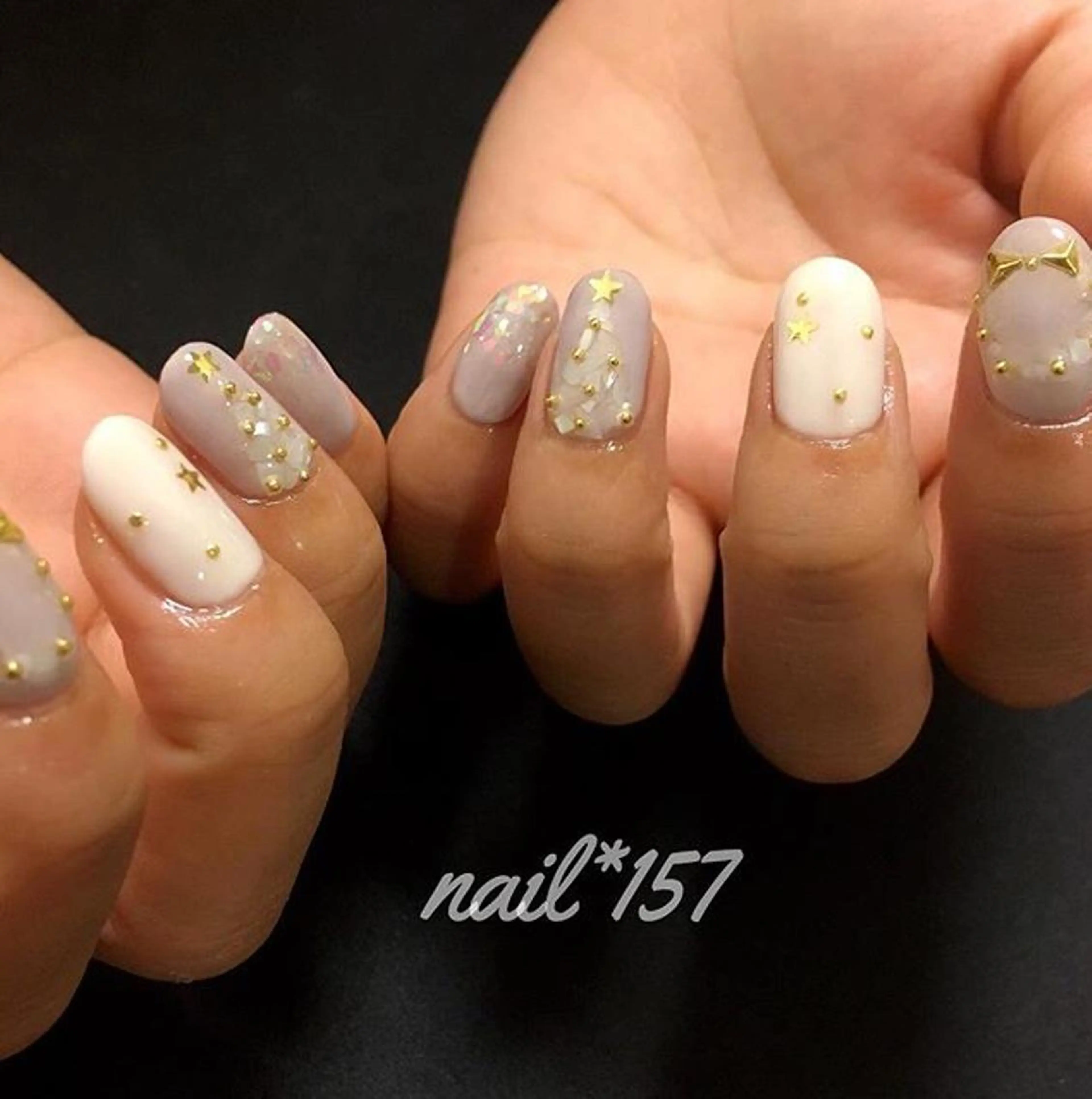 ネイル 冬ネイル クリスマス nail*157 .のネイルデザイン