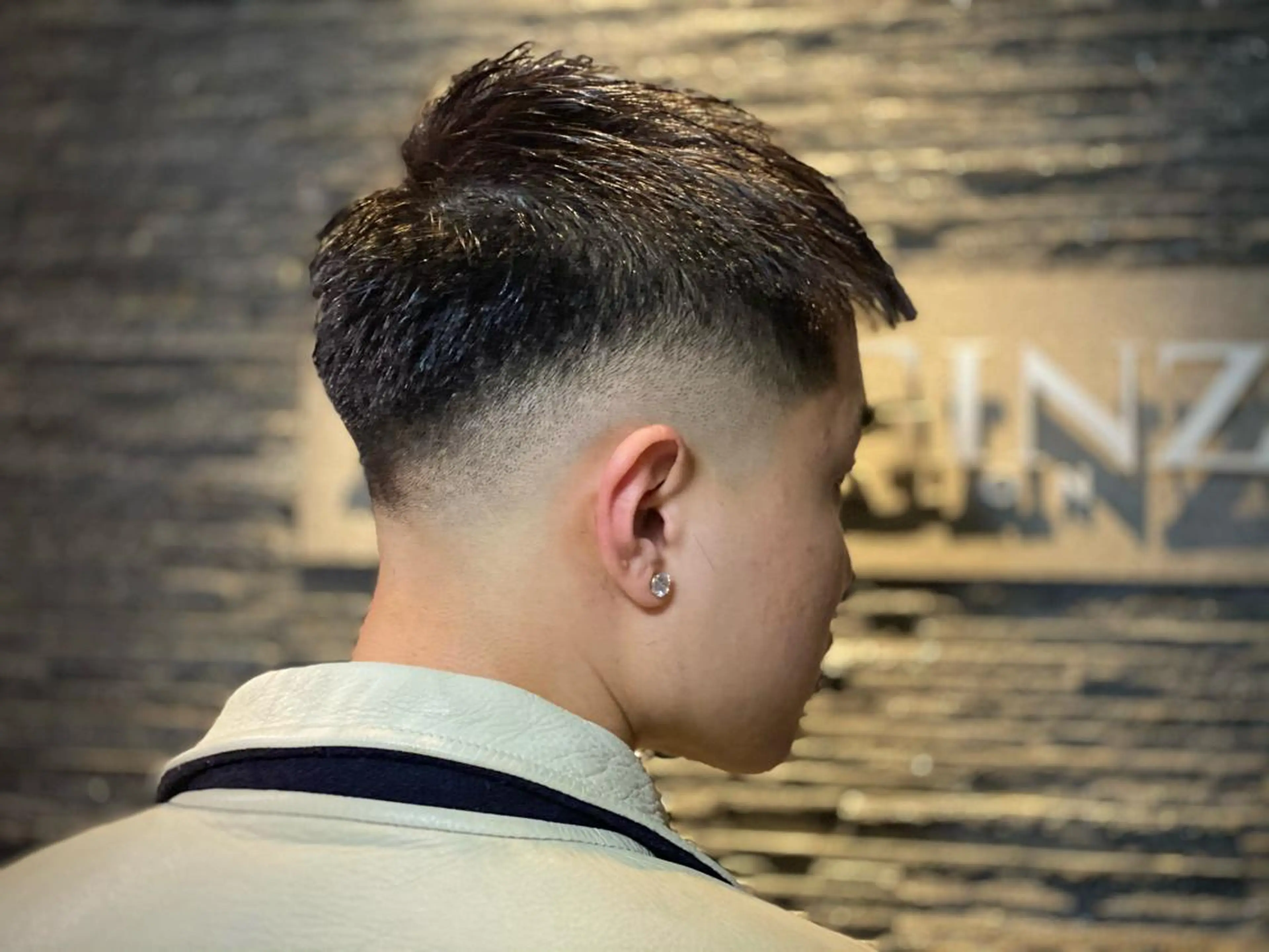 ショート メンズ 竹林 烈のヘアスタイル