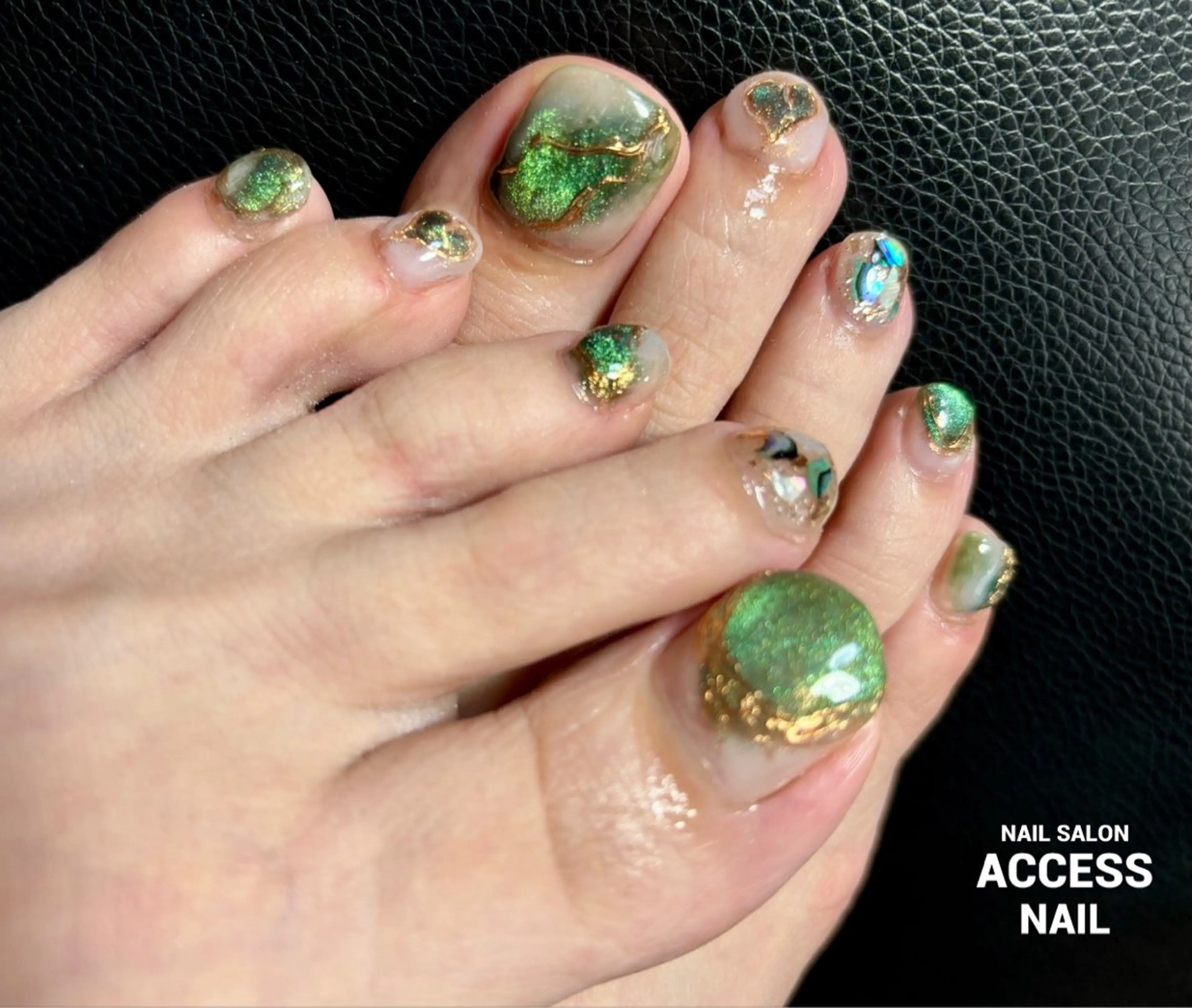 ネイル access nailのネイルデザイン