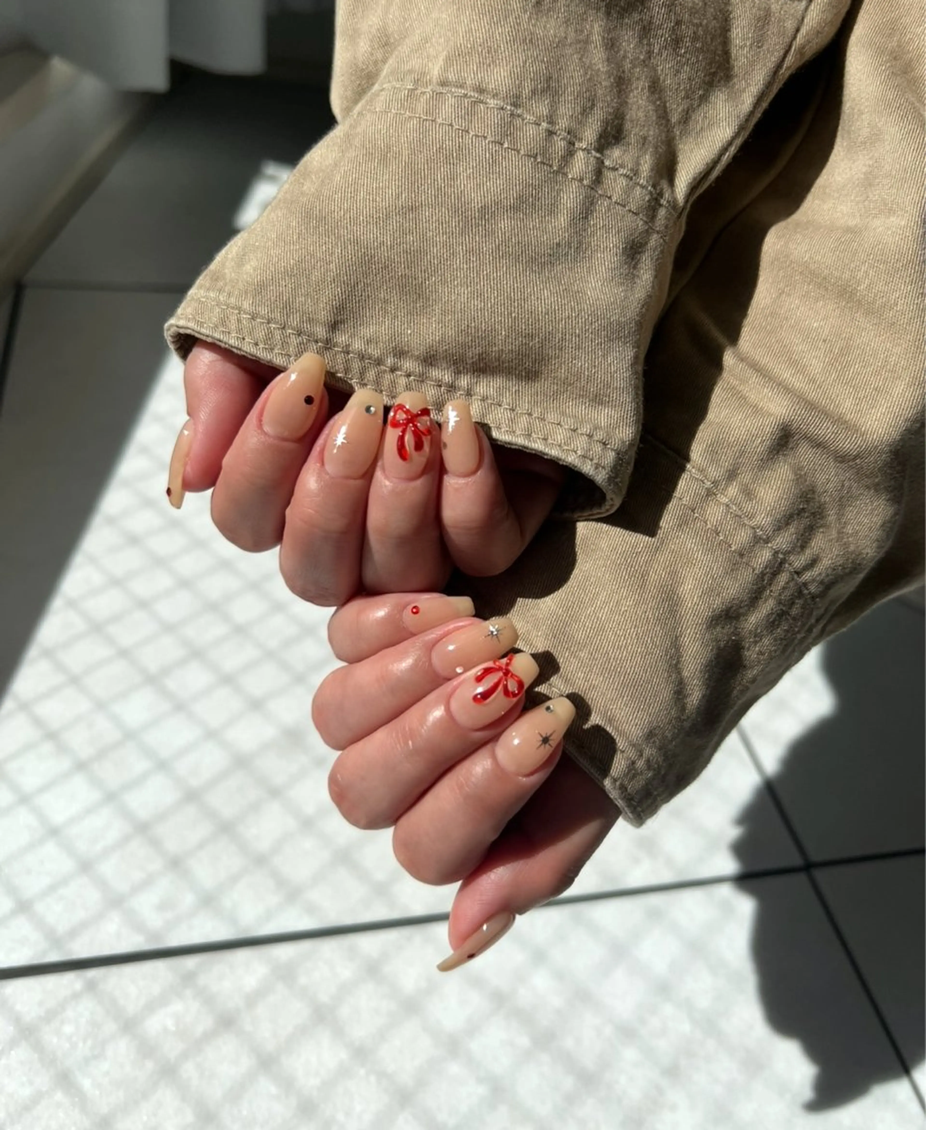 ネイル 持ち込み ニュアンスネイル Charme. NOBUKOのネイルデザイン