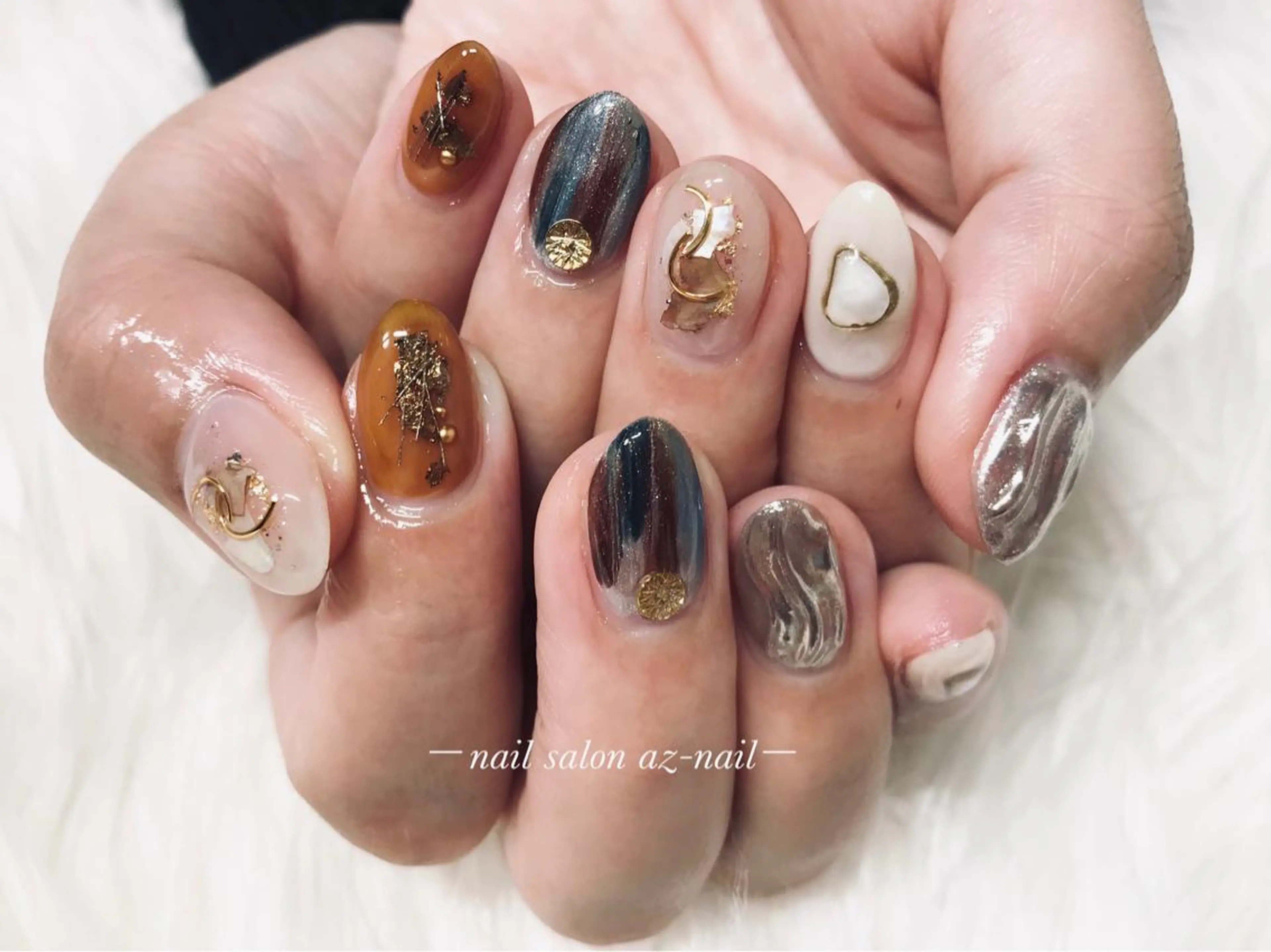 ネイル 井上 梓のネイルデザイン