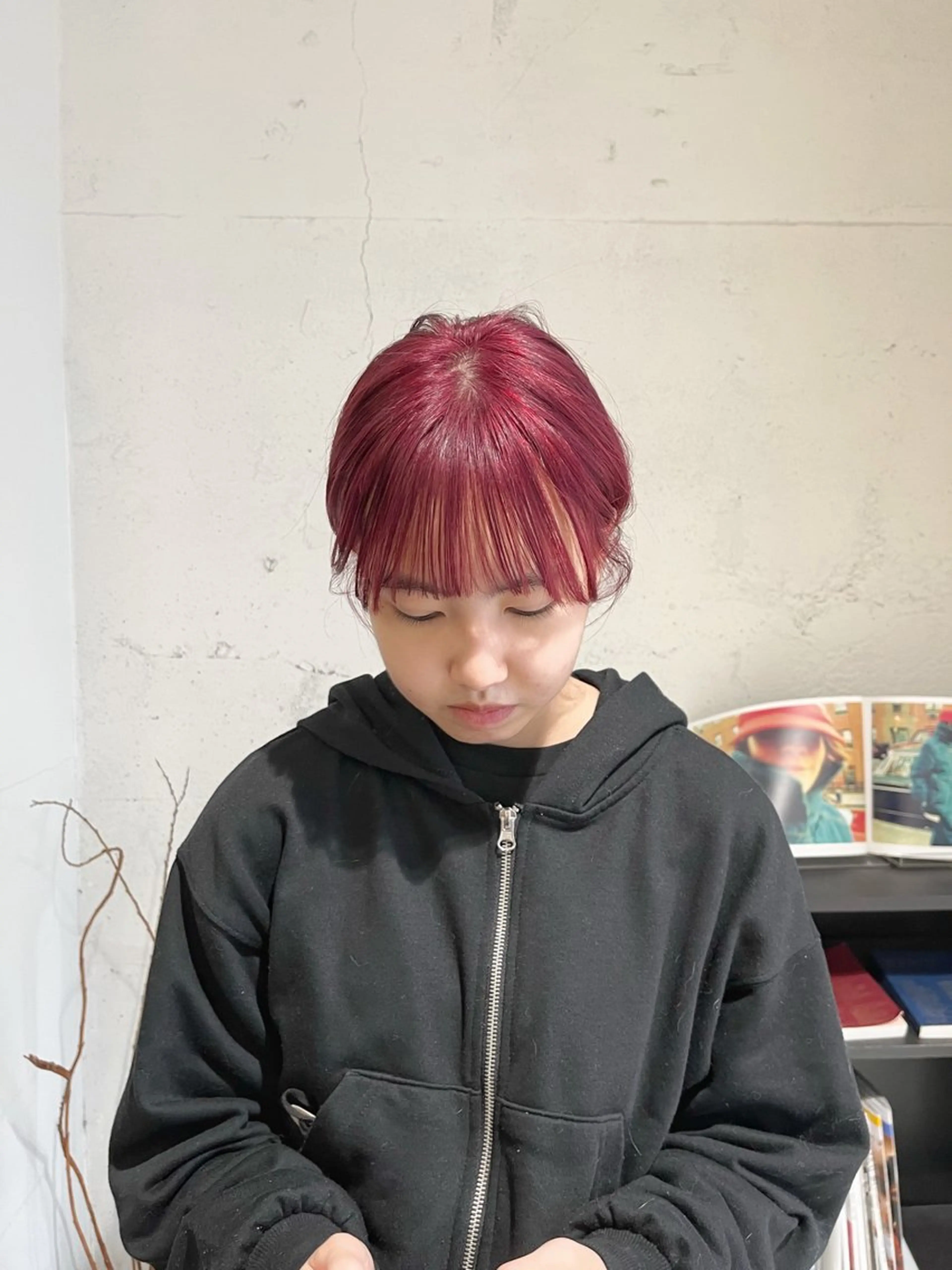 ショート カラー kawai rihoのヘアスタイル