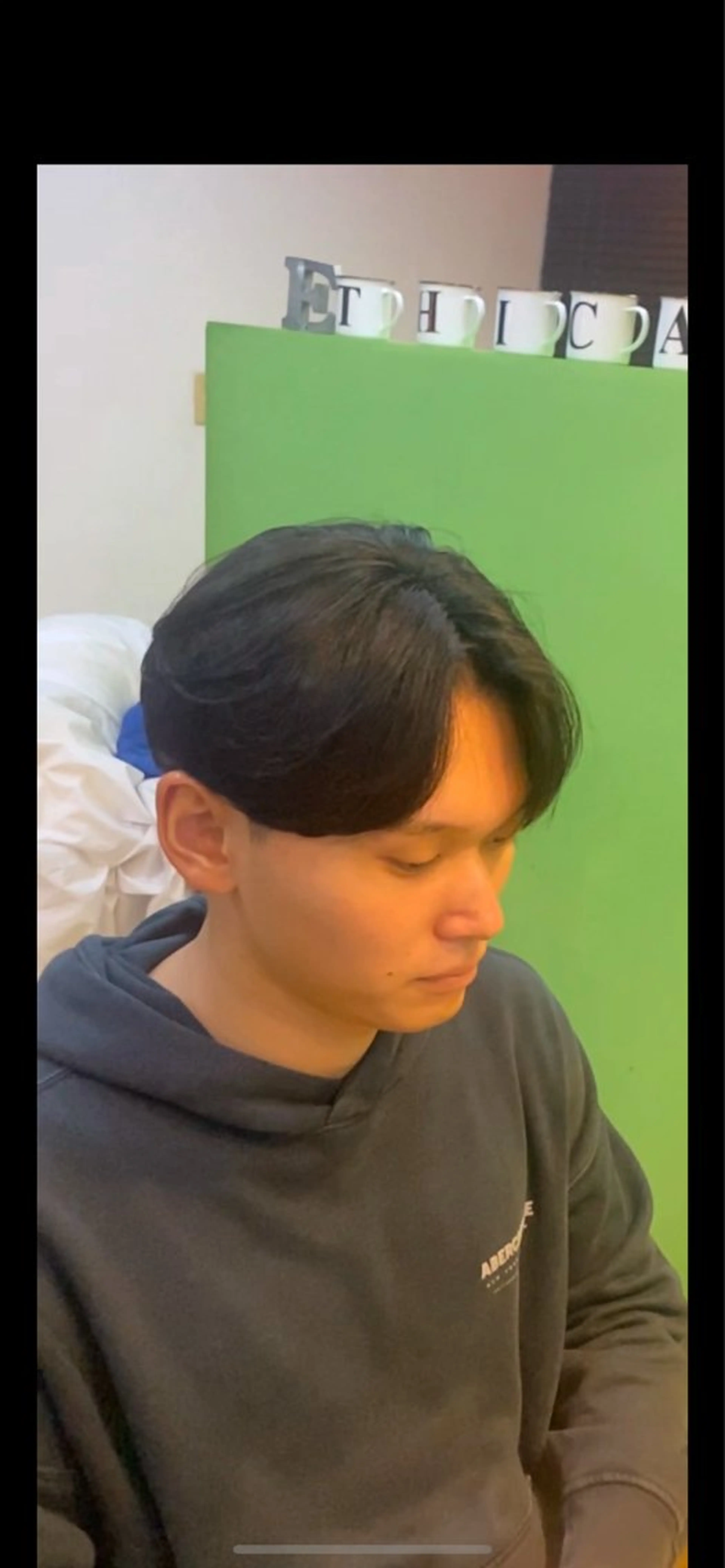 パーマ ヘアアレンジ メンズ カット パーマ メンズ特化 エシカル　松原大将のヘアスタイル