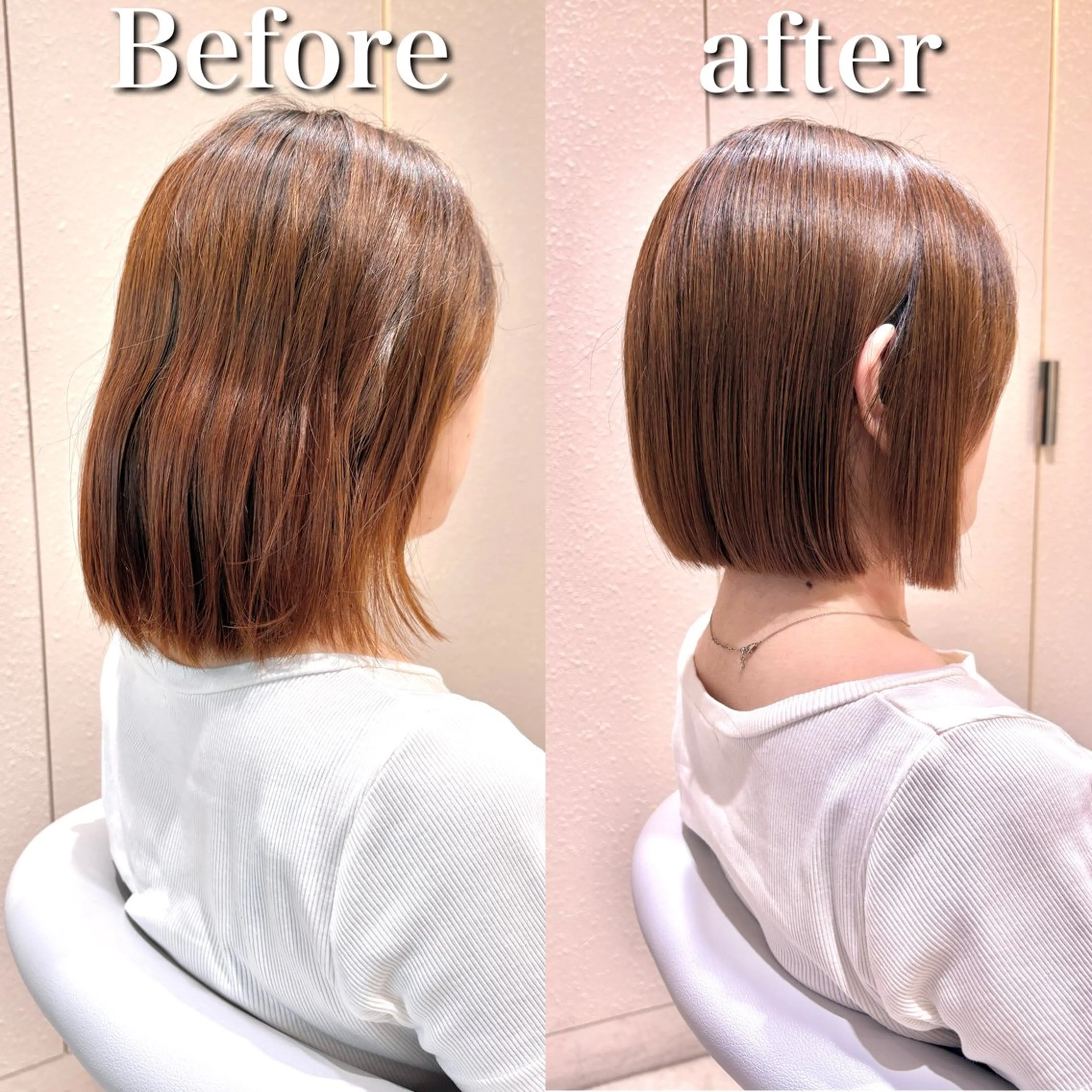 ショート ハイトーン/横浜 /伊藤　怜のヘアスタイル