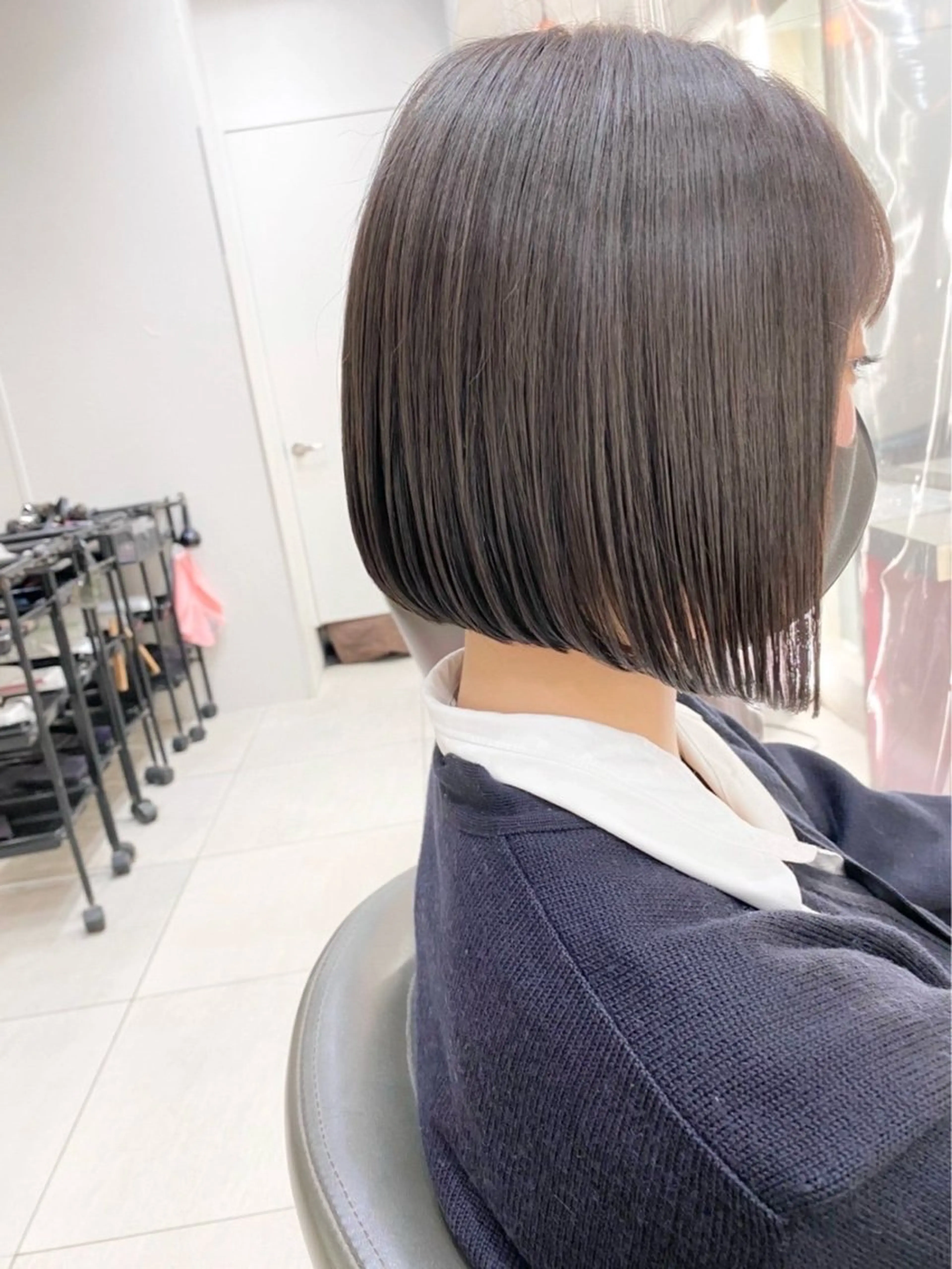 ショート モテ髪‎🫧赤み消し カラー表参道きょうこのヘアスタイル